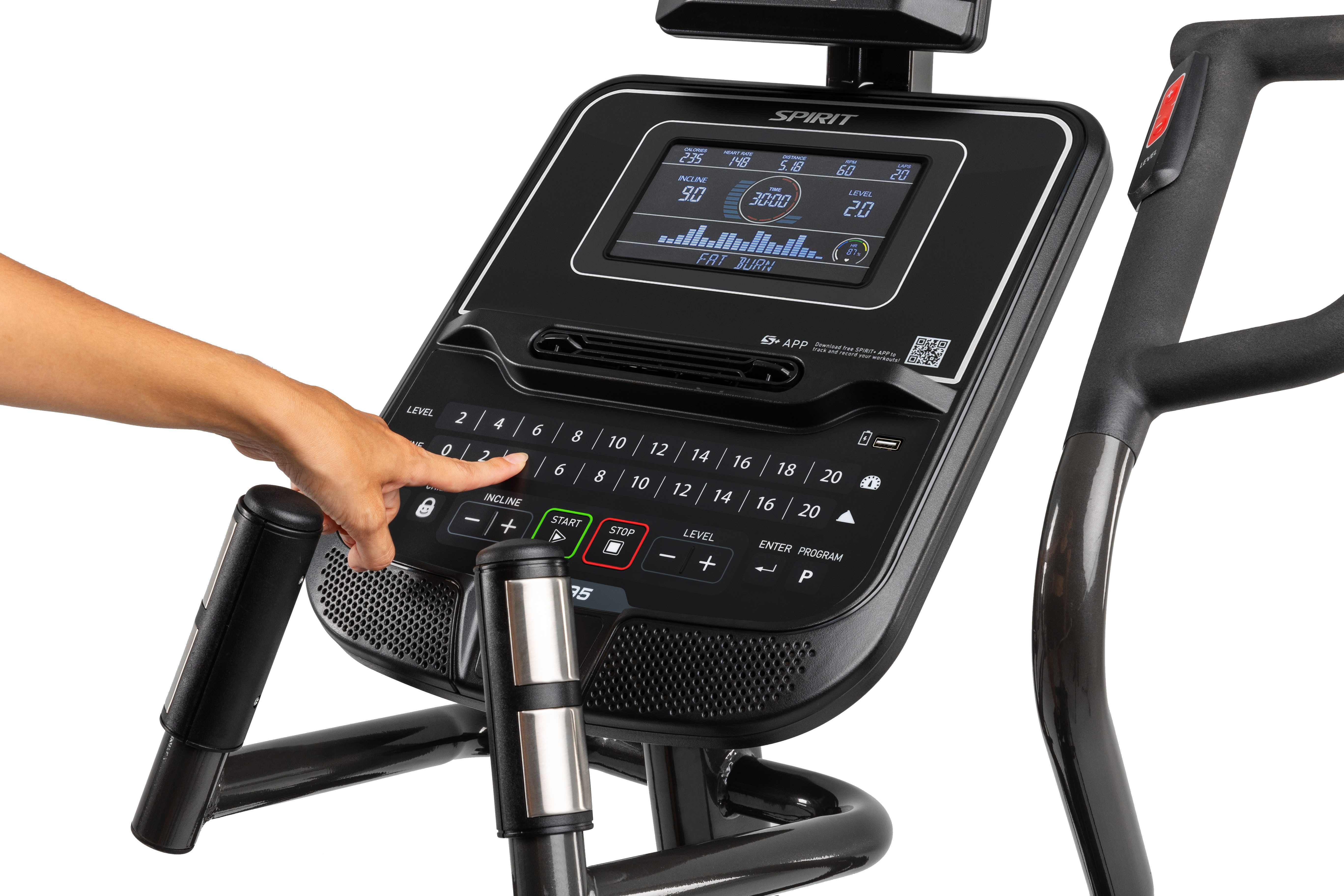 Spirit Fitness Ellipsentrainer Spirit Fitness XE395 (Fitnessgerät)