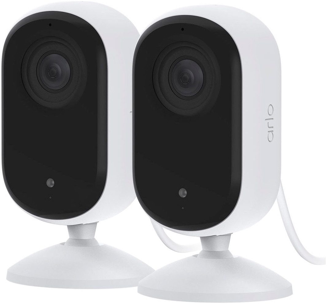 ARLO ESSENTIAL 2 2K Indoor Camera 2er-Pack Smart Home Kamera (Innenbereich, 2-tlg)
