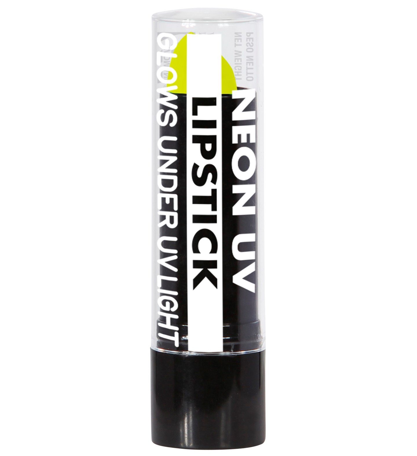 Widmann S.r.l. Theaterschminke Widmann Party Lippenstift 6ml, Neon Gelb