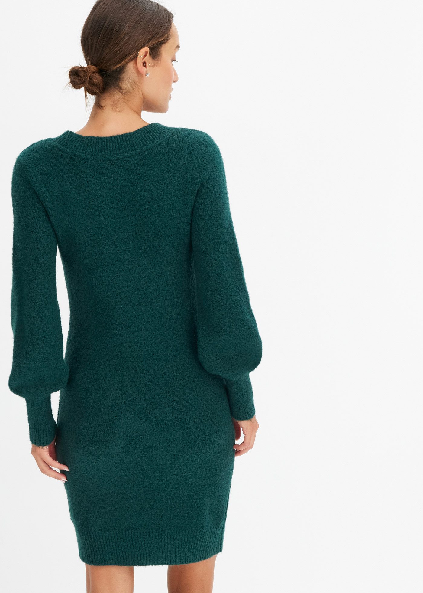 bonprix Strickkleid für besondere Anlässe, elastisches Material, Loose Fit