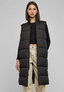 URBAN CLASSICS Steppweste Urban Classics Damen Ladies Long Puffer Vest