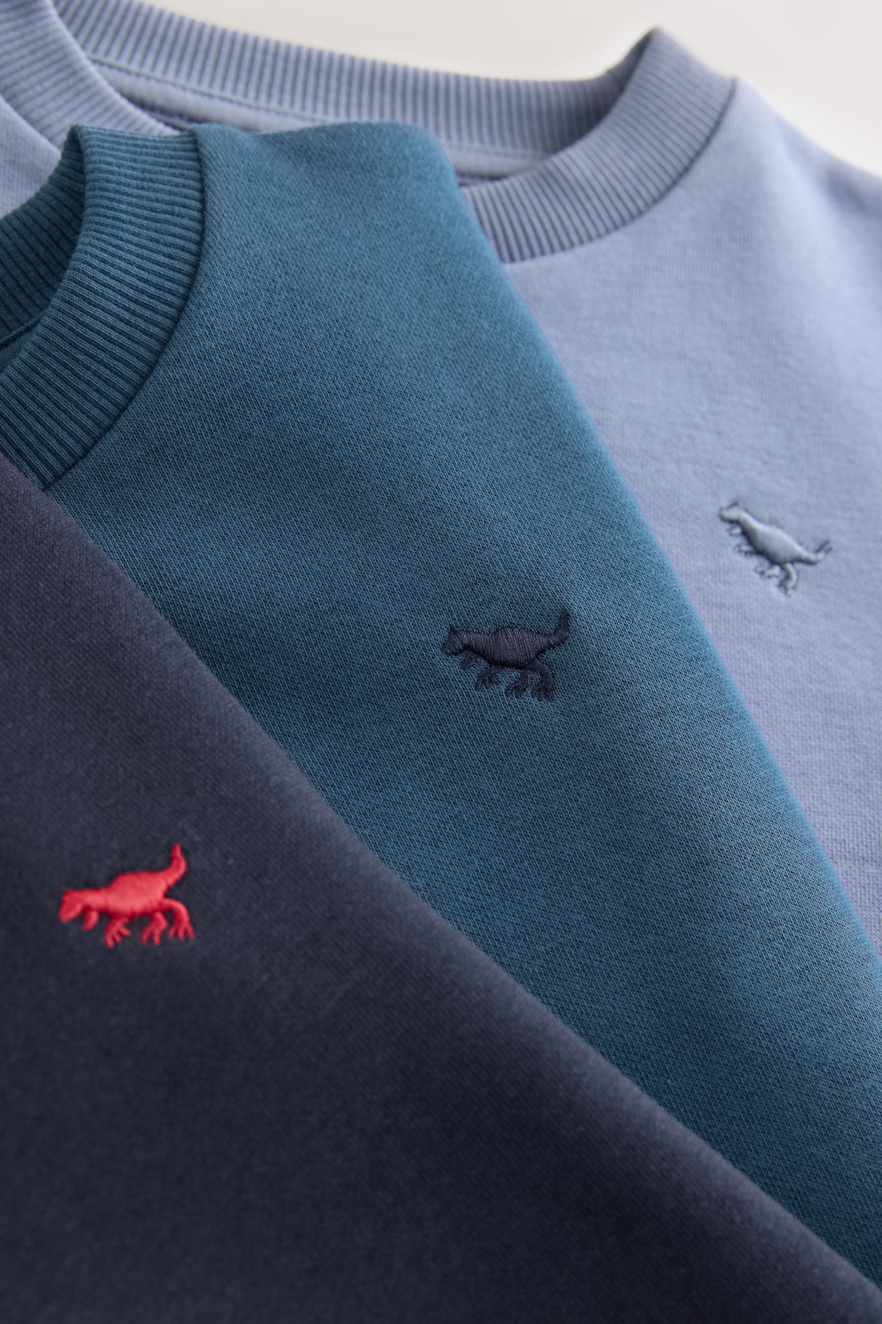 Next Sweat Suit: Sweatshirt and Jogging Pants in a 3-pack (6-piece set)