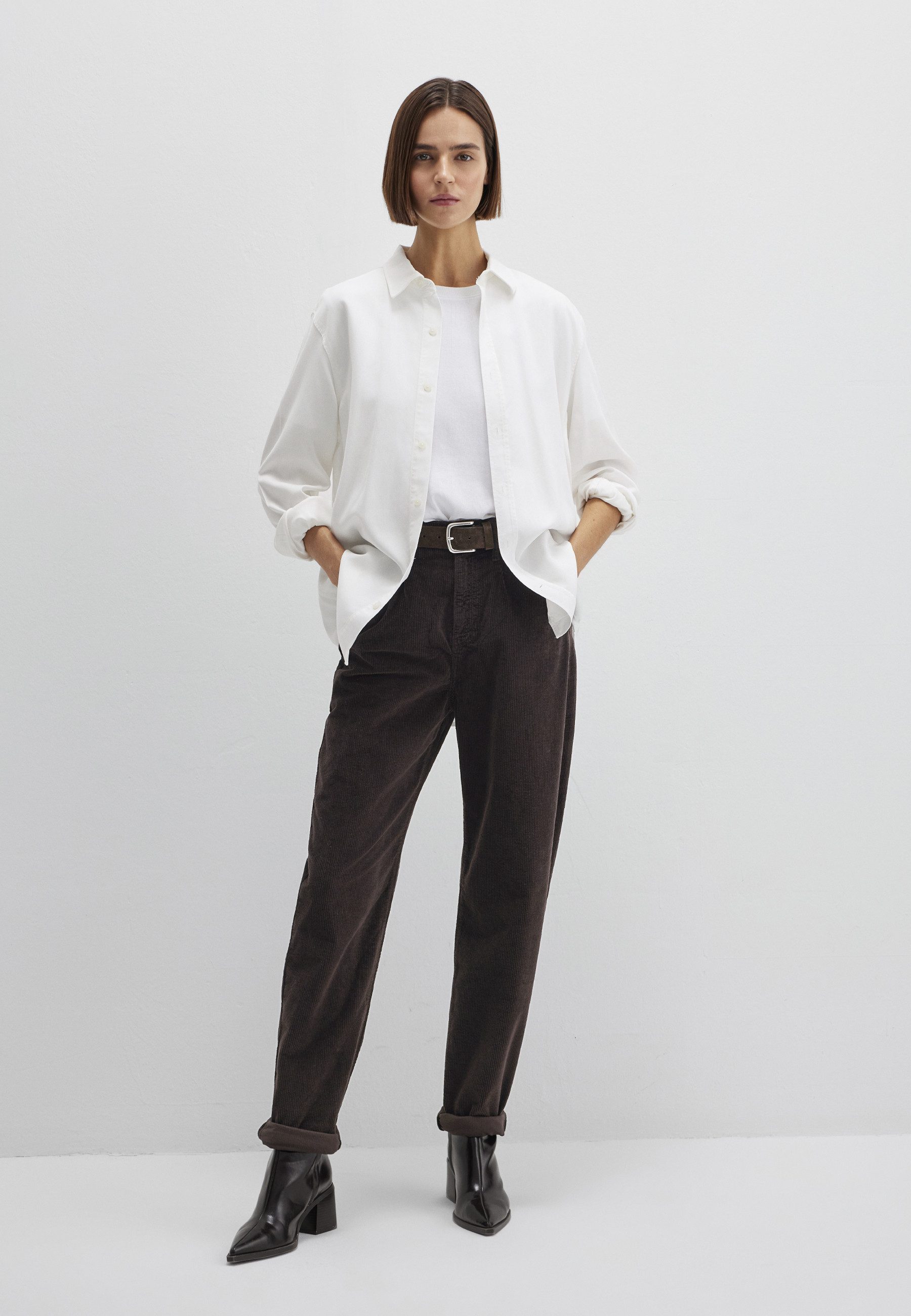 Mavi Weite Jeans LAURA Pleated Baggy Pants günstig online kaufen