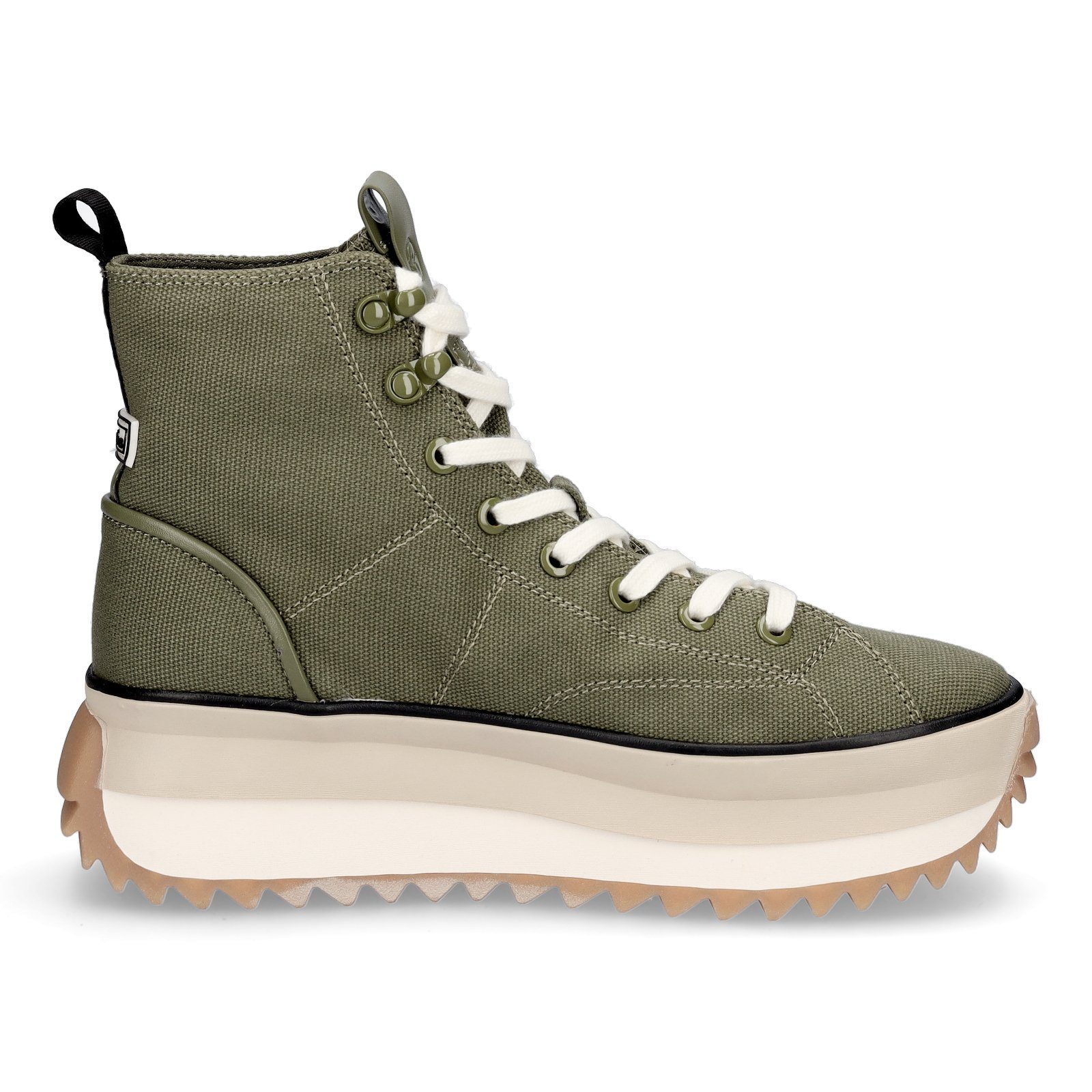 Tamaris Tamaris Damen olive olive Plateau Sneaker Sneaker (21203814) grün