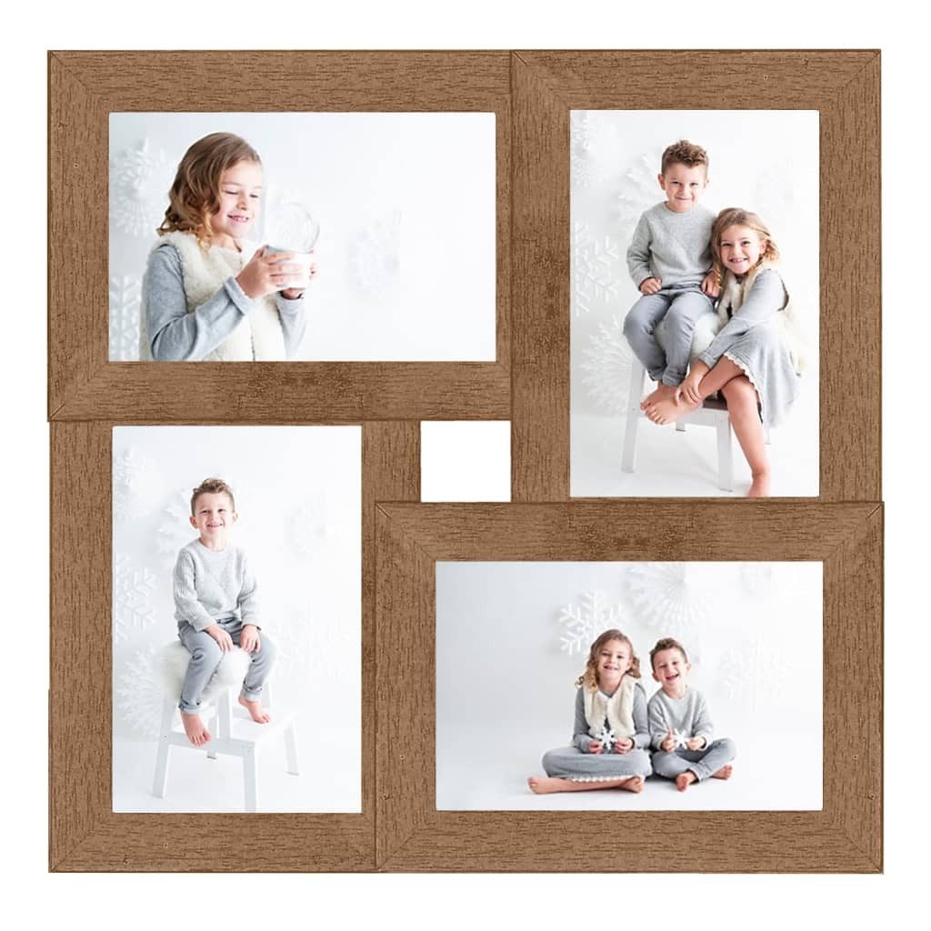 furnicato Bilderrahmen Collage für 4x(13x18 cm) günstig online kaufen