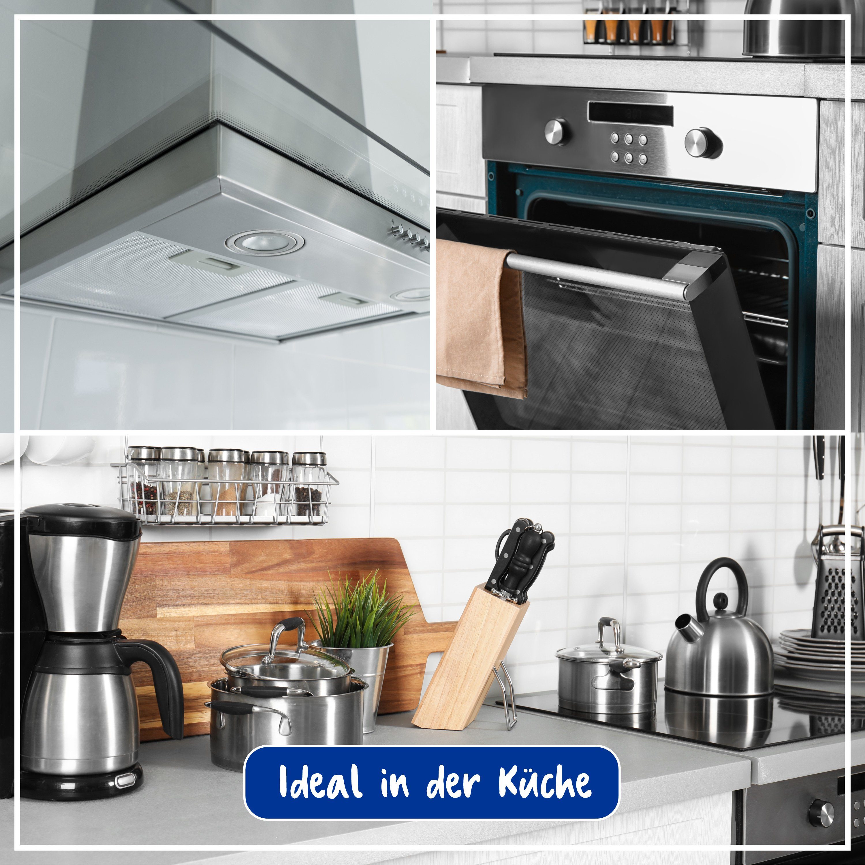 poliboy Edelstahl Pflege matt - für Aluminium oder Edelstahl - 200 ml Edelstahlreiniger (reinigt gründlich und schonend - Made in Germany)