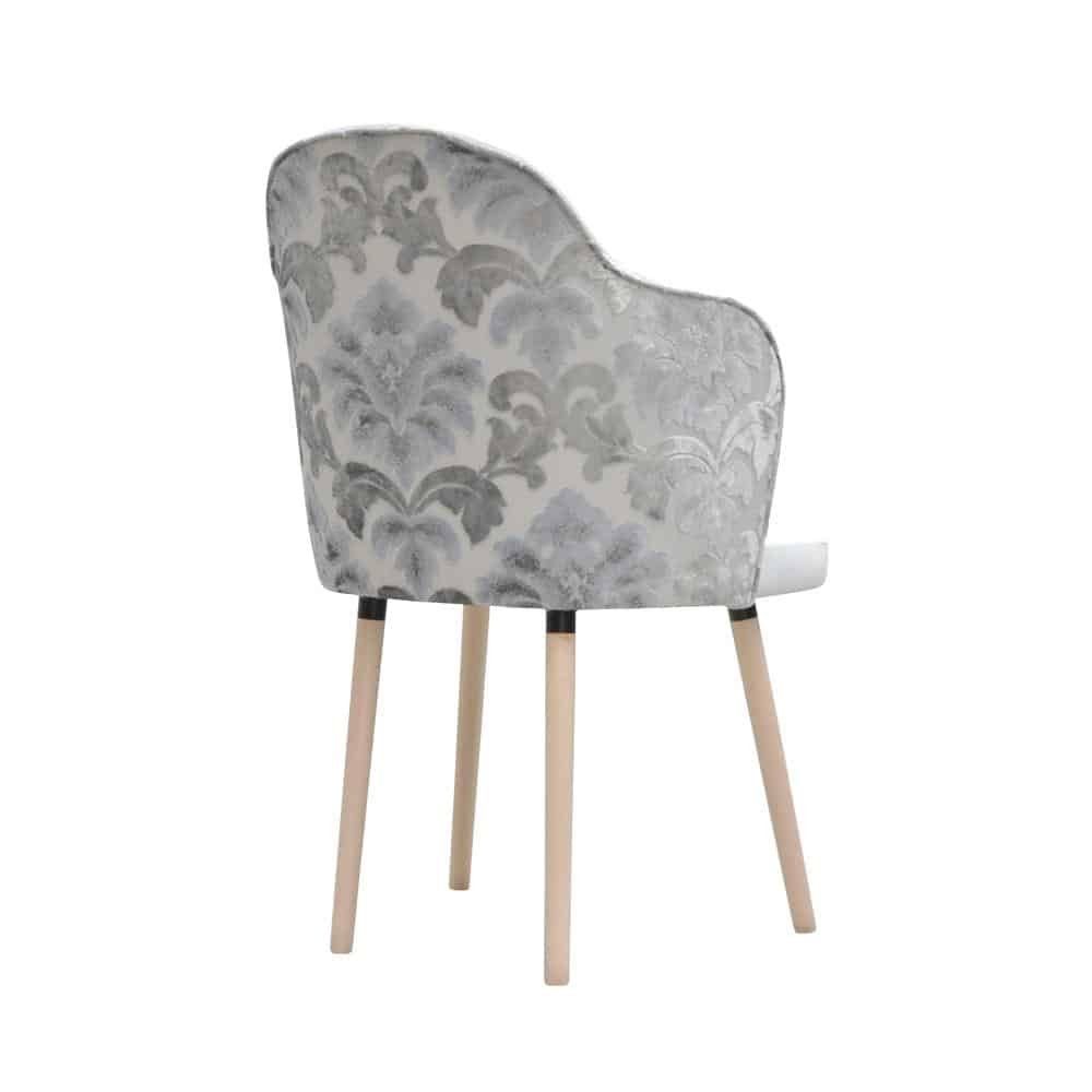 JVmoebel Stuhl, 1x Armlehne Stuhl Modern mit Esszimmerstühle Luxe Wohnzimmerstühle Sitzkomfort