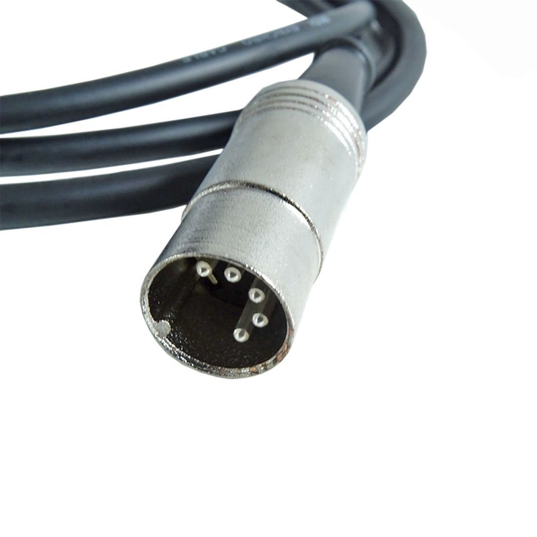 keepdrum keepdrum MIDI-001 Midi-Kabel 2m Audio-Kabel, (200 cm), Midi-Kabel 2m