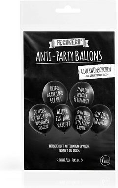 Pechkeks Luftballon Pechkeks Anti-Party-Ballons, Luftballons mit schrägen Sprüchen