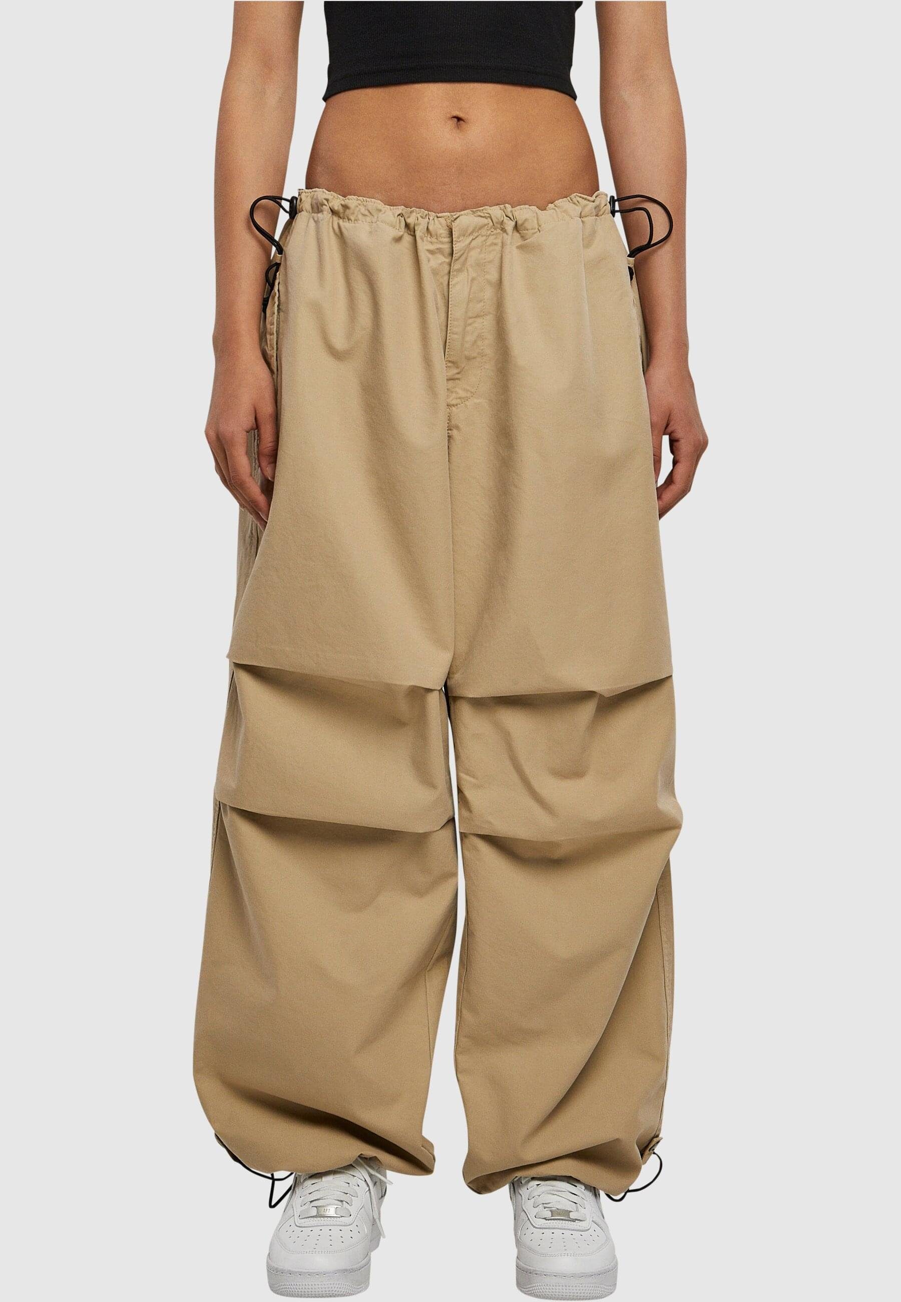 Damen Cotton Ladies (1-tlg) Parachute CLASSICS URBAN wetsand Pants Jerseyhose
