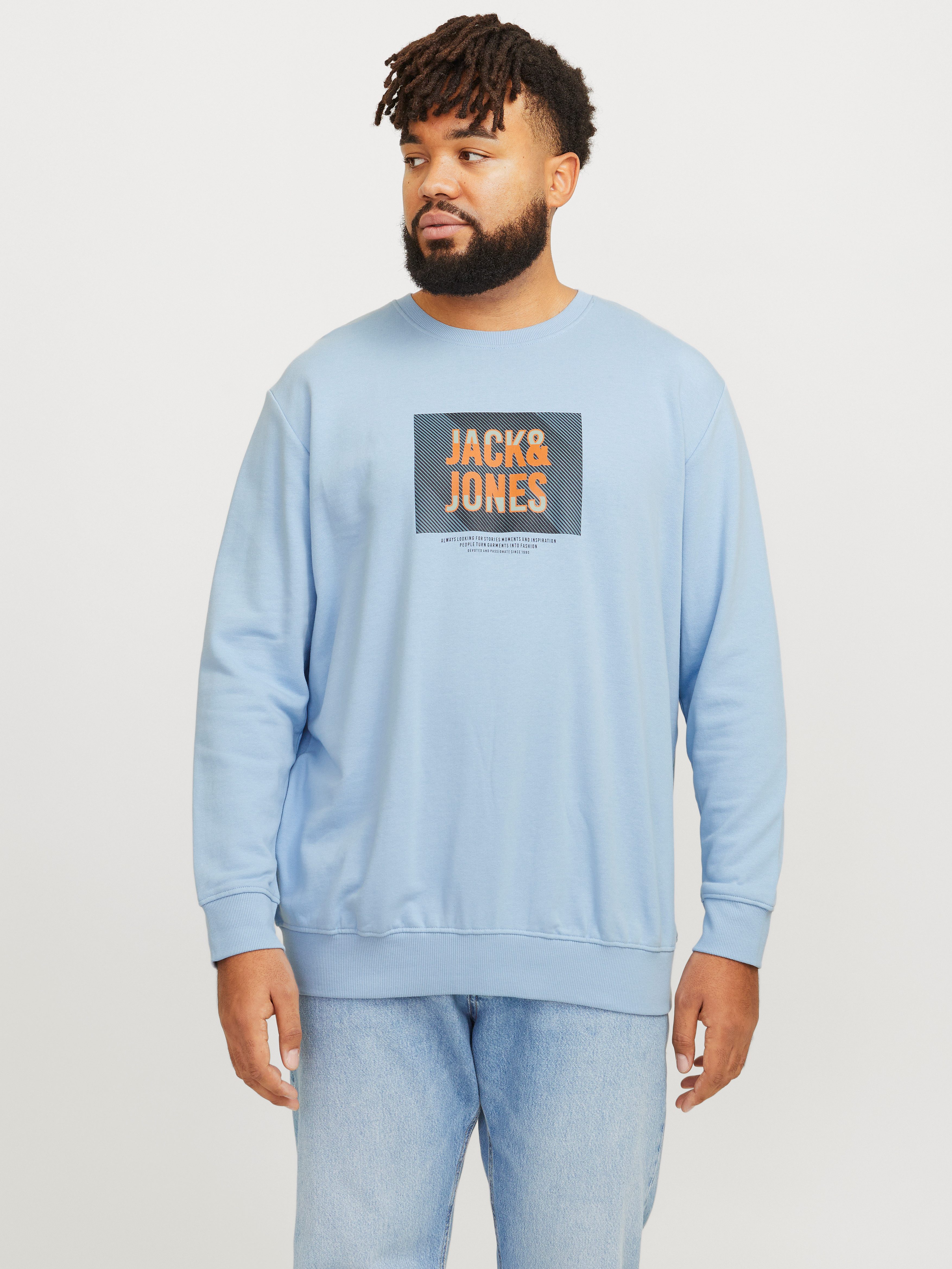 Jack & Jones PlusSize Sweatshirt JJHUDSON günstig online kaufen