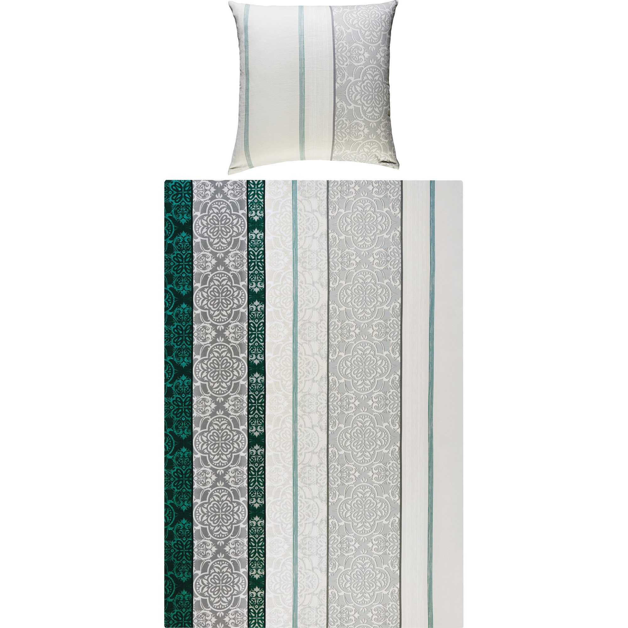 REDBEST Bettwäsche Bettwäsche, Biber, Streifen günstig online kaufen