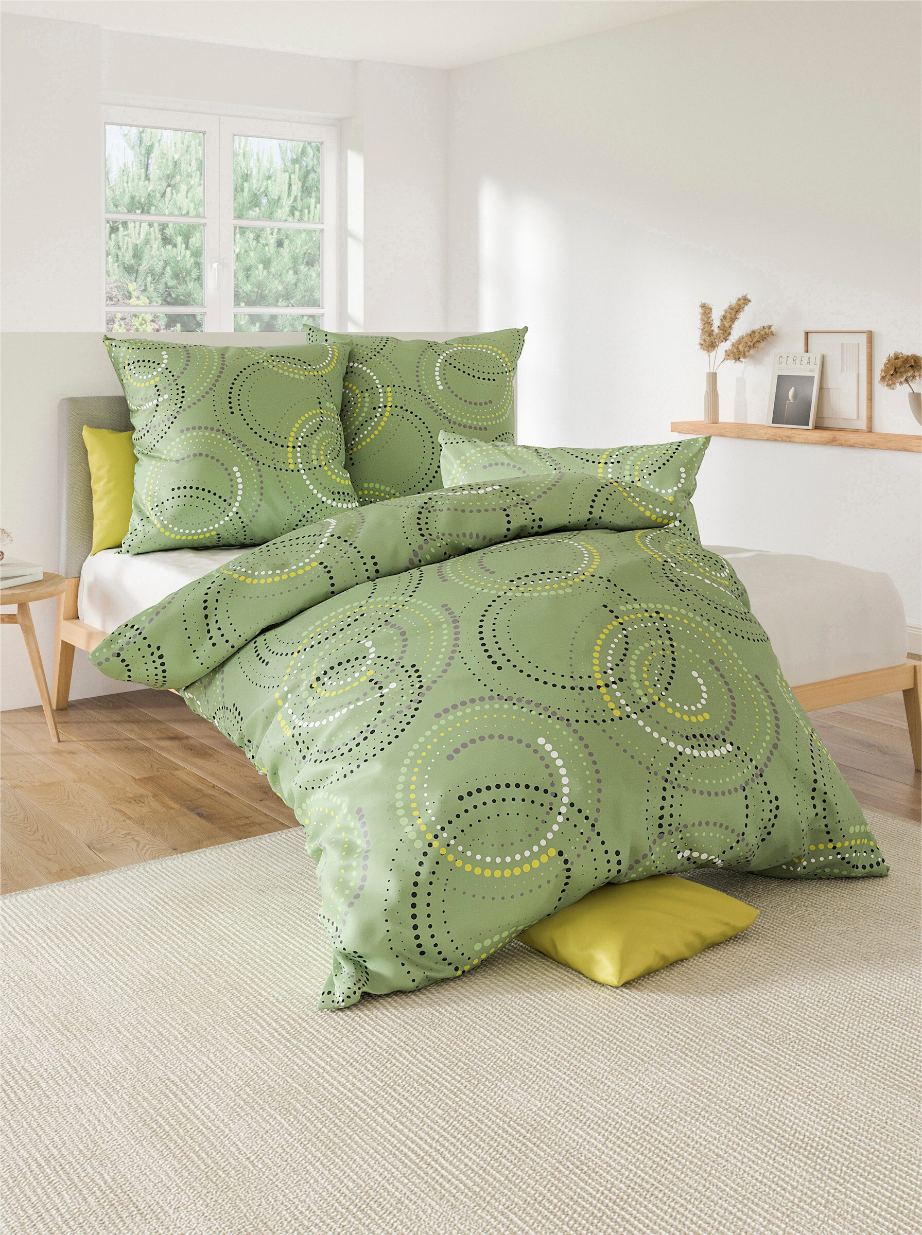 Witt Bettwäsche Bettwäsche, Mako-Satin, Satin, 2 teilig, Mako-Satin, Satin