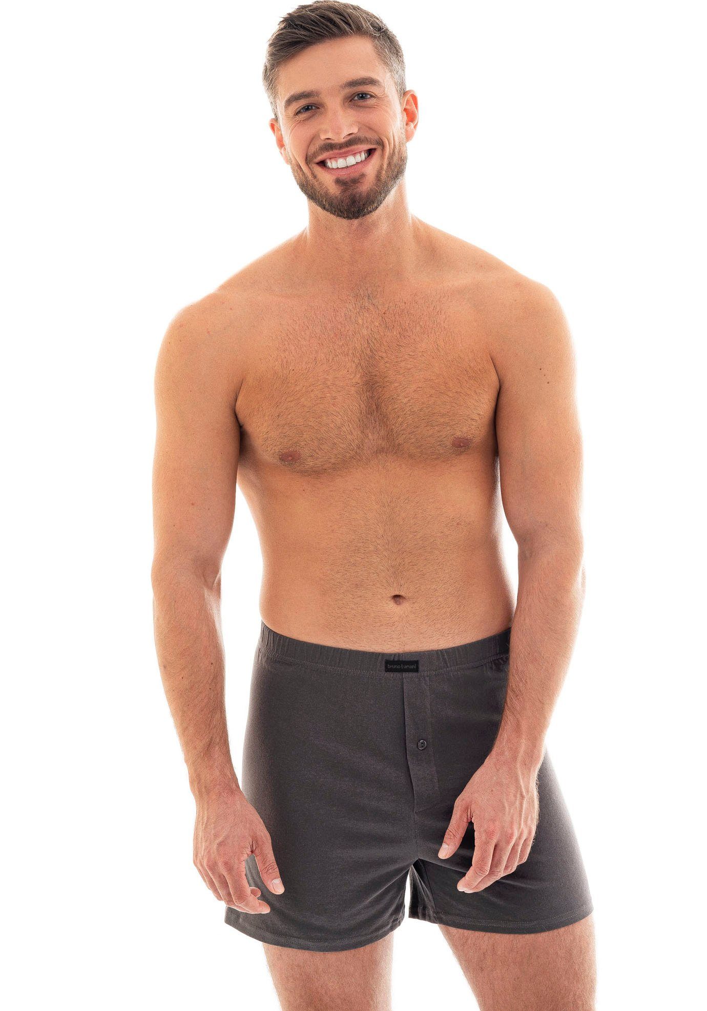 Bruno Banani Weiter Boxer Loose Fit (2er Pack) mit Knopfleiste – Bild 3 von 5