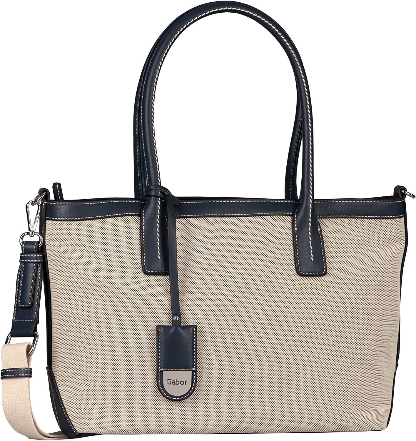 Shopper GABOR ANTONIA Shopper L, Henkeltasche 41 x 15 x 26 -134-mixed-blue