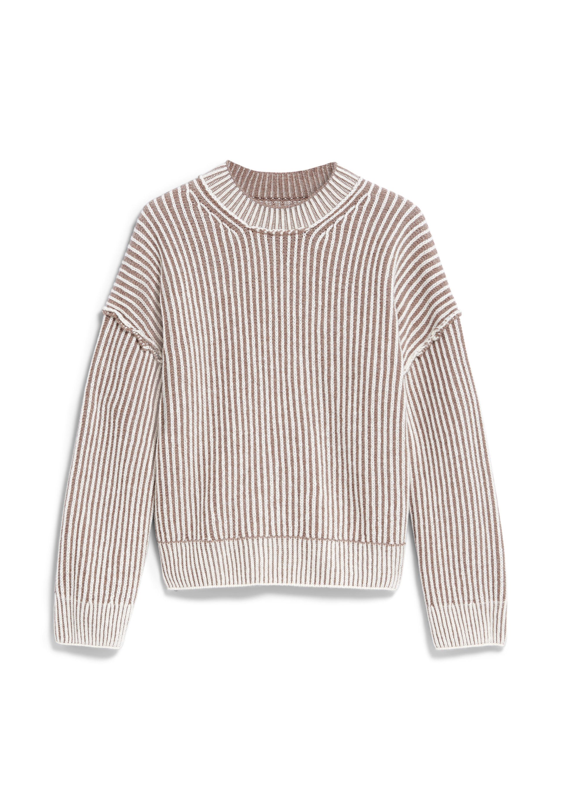 Strickpullover SADNAA VANISEE Pullover Loose Fit aus Bio-Woll Mix