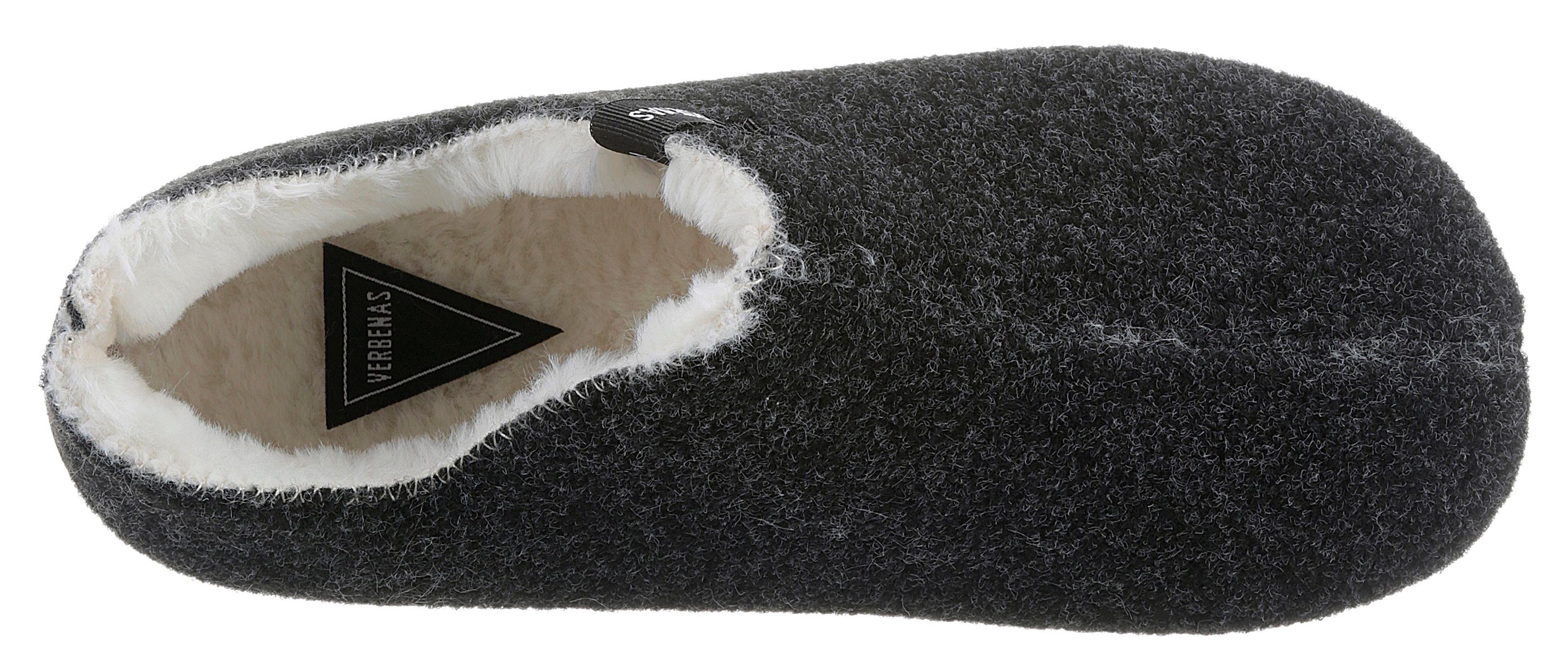 VERBENAS Yoi Gales Hüttenschuhe Hausschuh, Homeslipper, Schlupfschuh mit kuscheligem Warmfutter