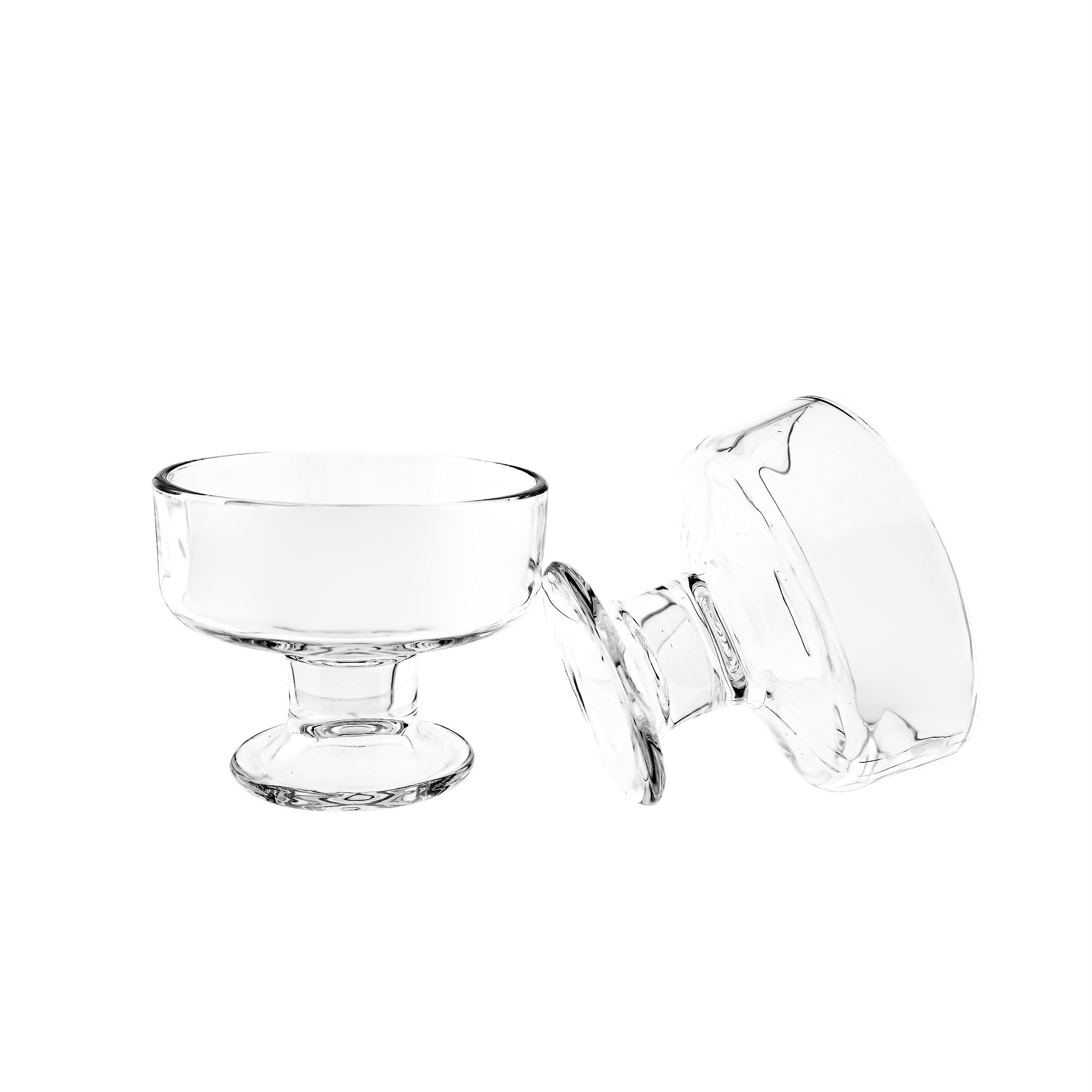 Almina Eisschale 6er Glasschalen-Set 190ml für Eis, Desserts oder Snacks, (6-tlg)