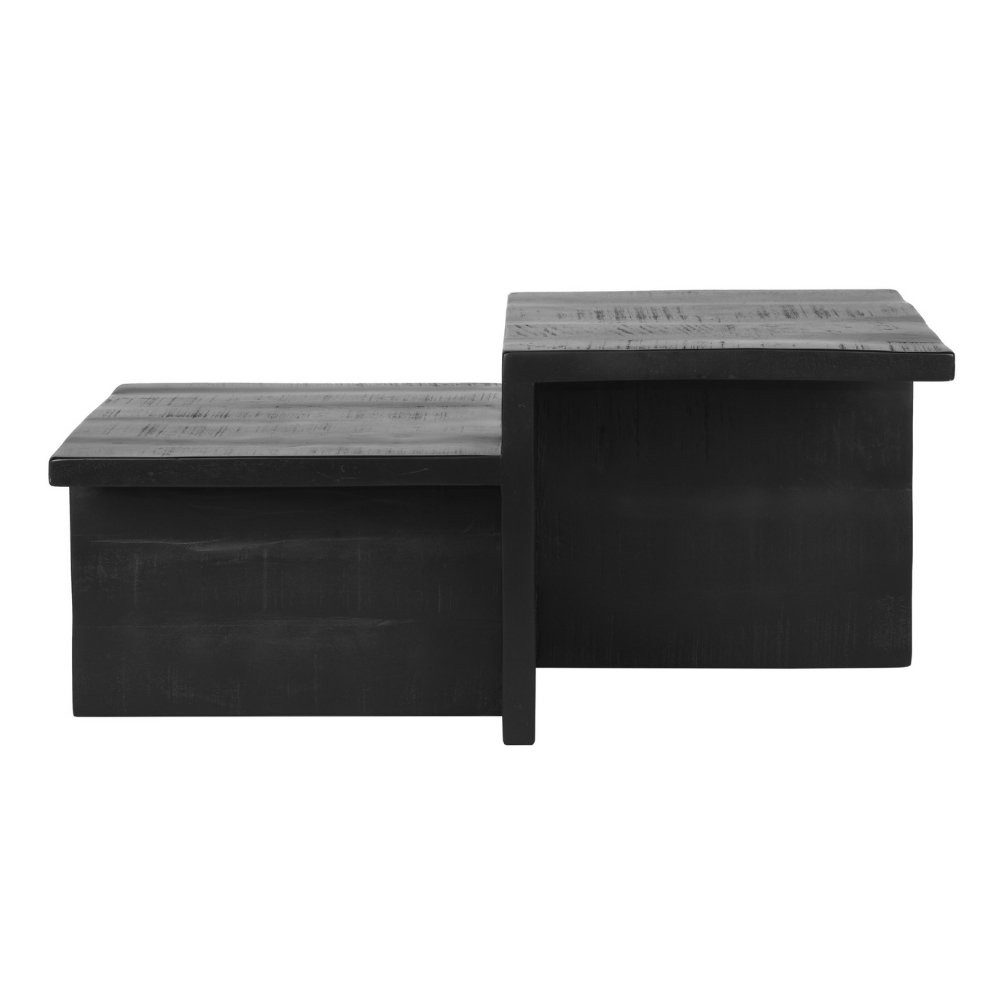 RINGO-Living Couchtisch RINGO-Living Couchtisch Kilohana in Schwarz aus Mangoholz