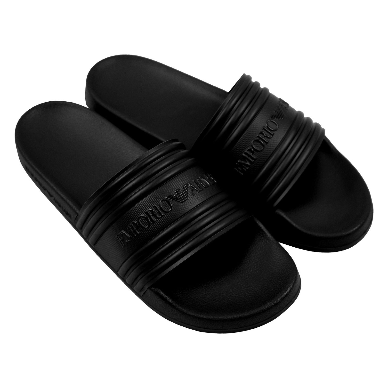 Emporio Armani Badeschuh Badepantolette mit Logo