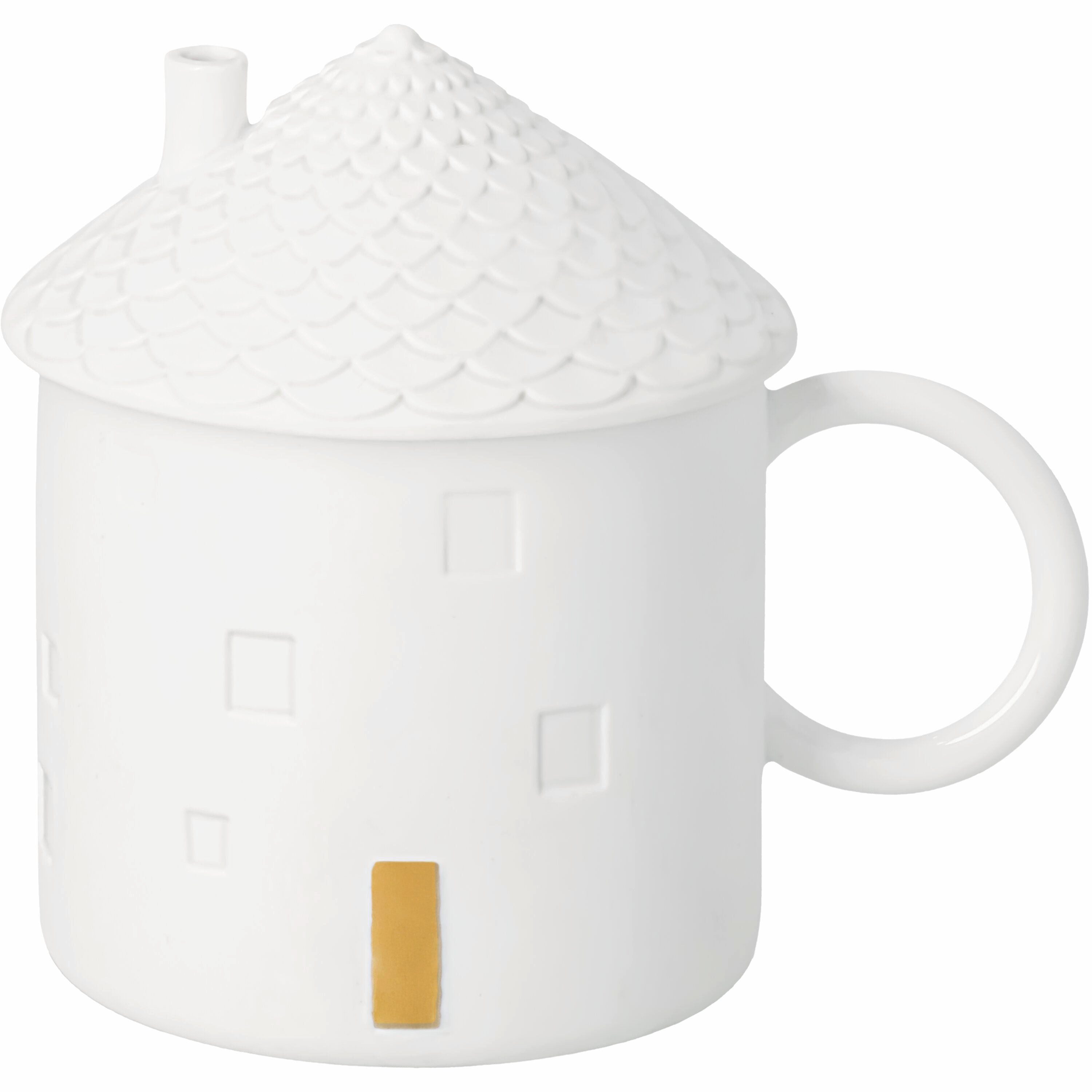 Räder Design Tasse Haustasse Schornstein von räder Design – Porzellantasse mit Hausmotiv