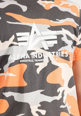 Alpha Industries T-Shirt ALPHA INDUSTRIES Men - T-Shirts Basic T Camo PP