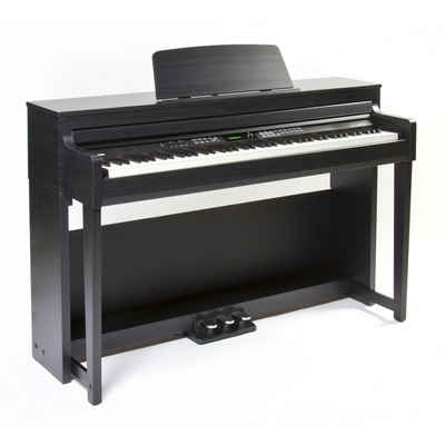 FAME Digitalpiano, DP-8600 E-Piano mit präziser Hammermechanik, anschlagdynamischen 88