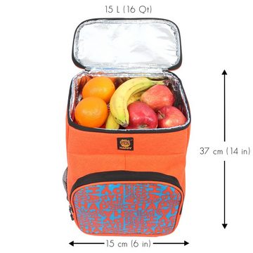 BIGGDESIGN Kühltasche Biggdesign Moods Up orange Kühlrucksack