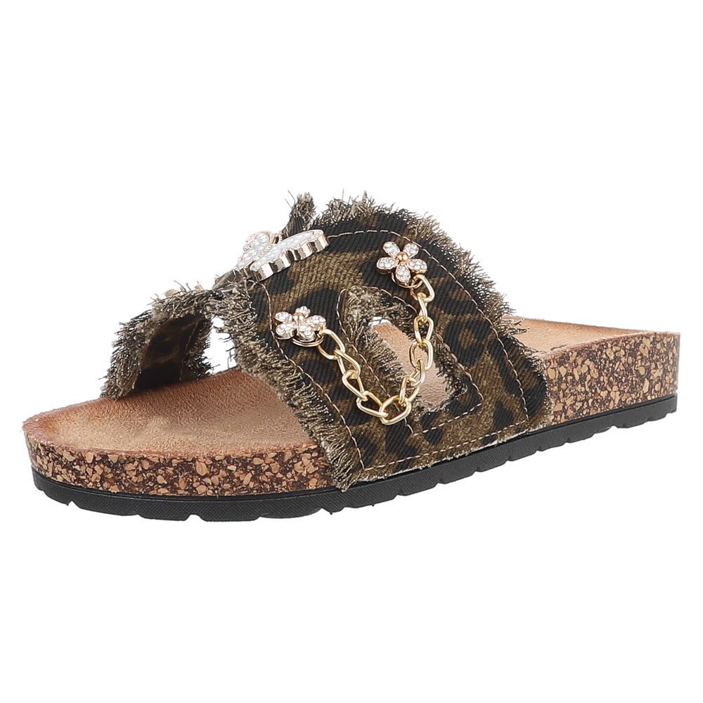 Ital-Design Stylische Sandalen mit Komfort und Eleganz Pantolette (89322694 günstig online kaufen