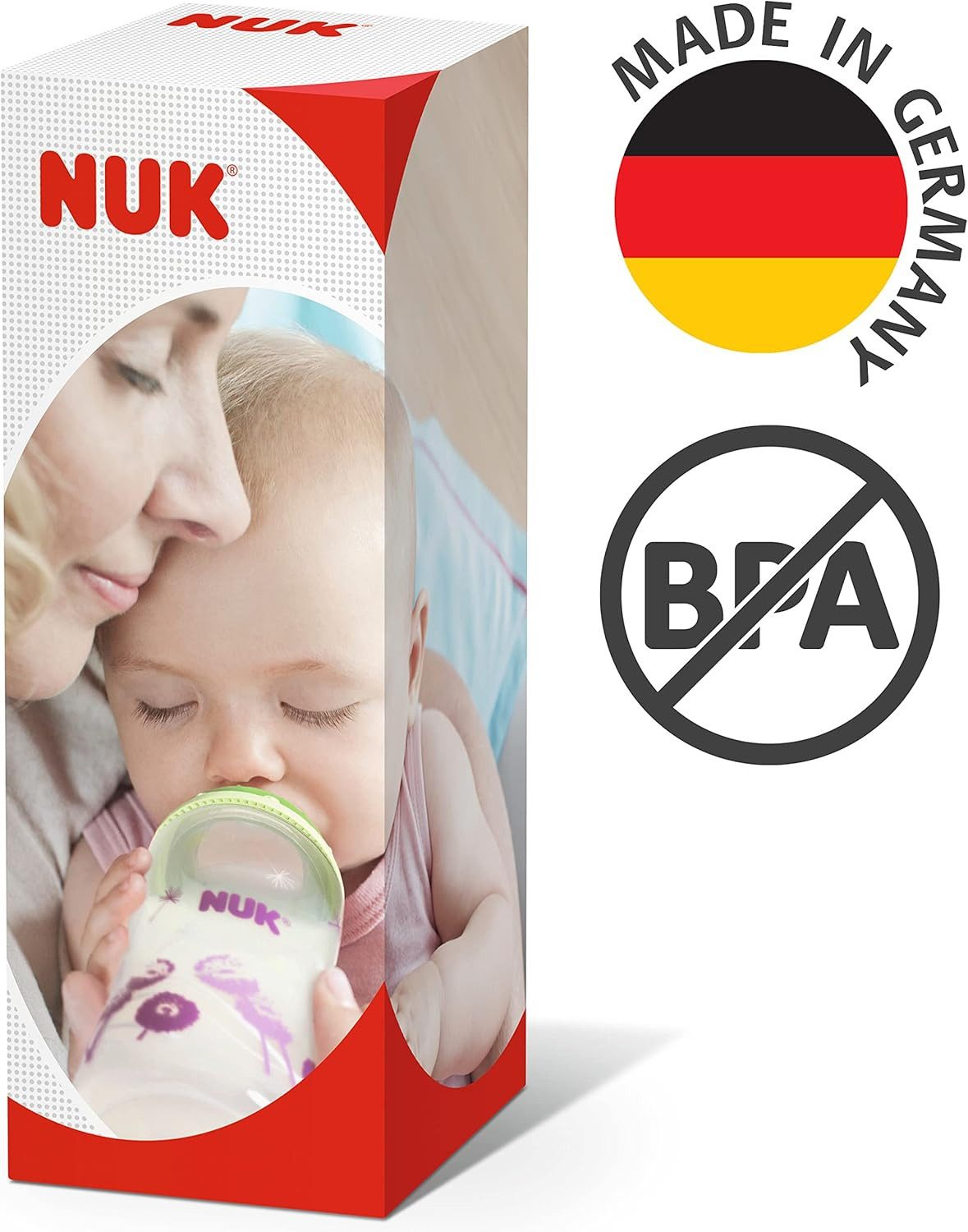 NUK Trinkflasche NUK Kiddy Cup – Disney König der Löwen Motiv, BPA-frei