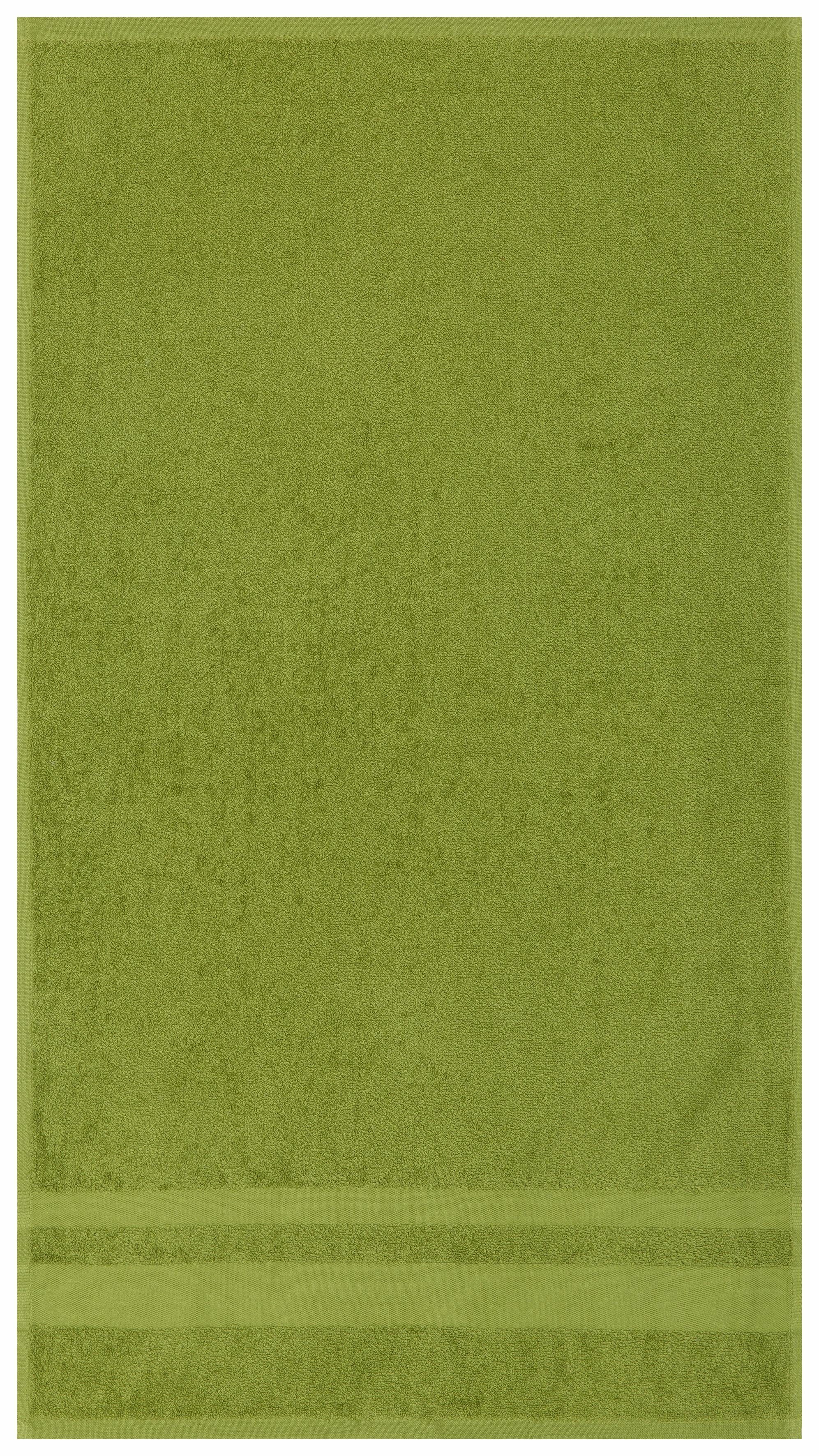 my home Handtuch Set Vanessa, 10-tlg Handtuch-Set, in Standard- und Premium-Qualität, weich, Walkfrottee (Set, 10-St), 100% Baumwolle, Duschtücher, Handtücher, Gästetücher, mit Bordüre. Reduzierter Preis € 23,99. Unverbindliche Preisempfehlung € 64,99