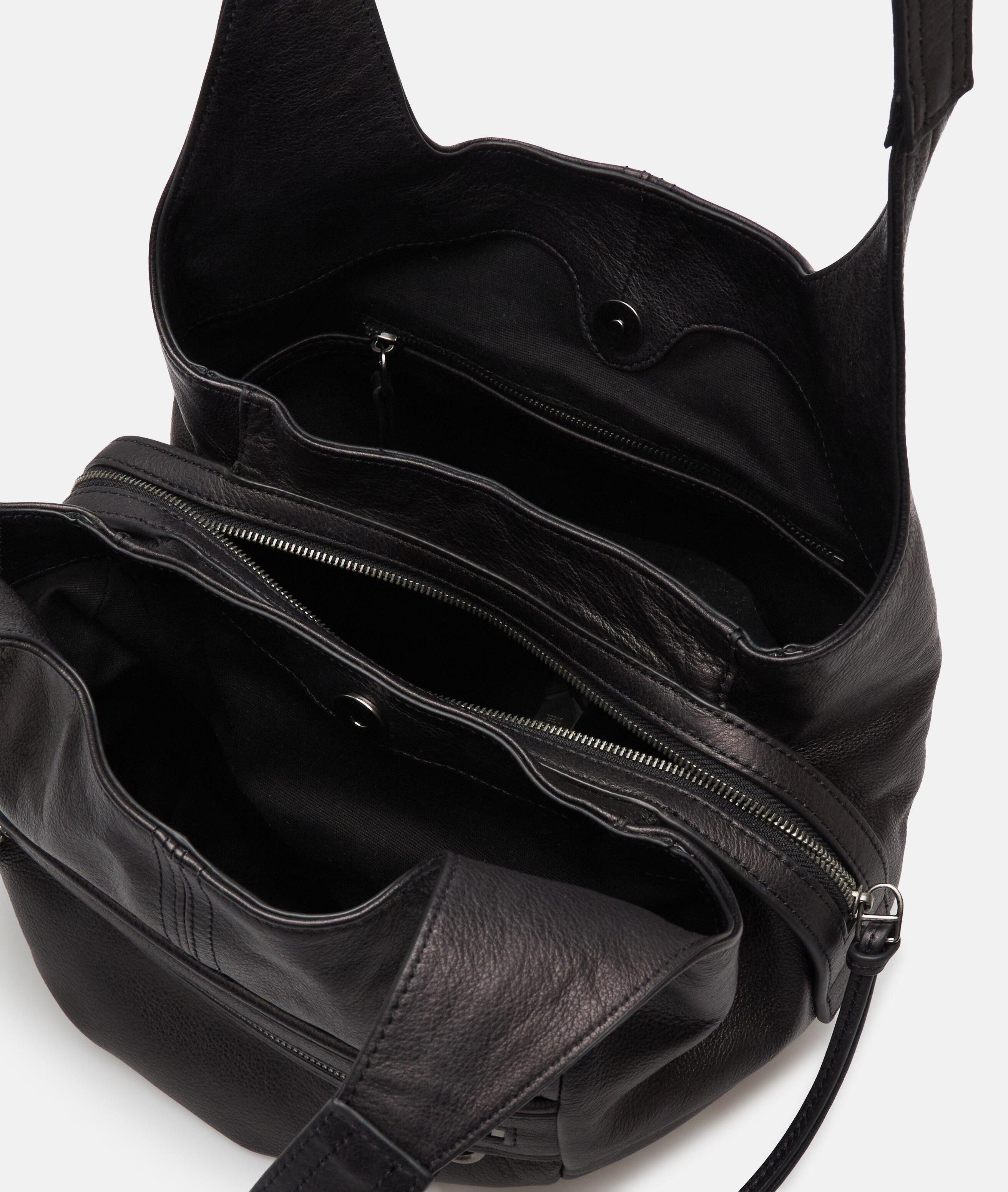 Liebeskind Berlin Handtasche Lilly II Tote M, Geräumige Beuteltasche aus weichem Yakleder – Bild 3 von 4