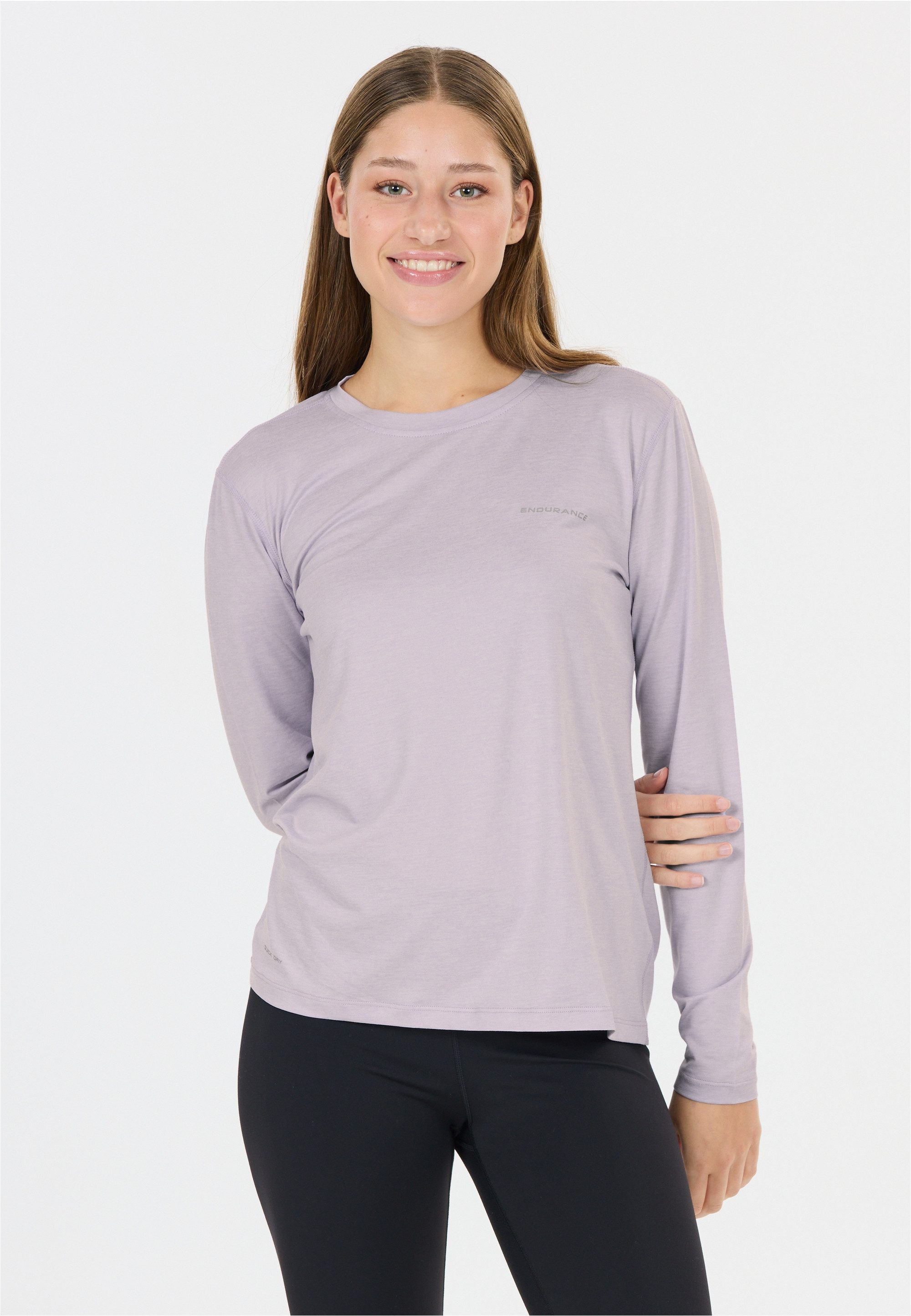 ENDURANCE Langarmshirt Alvaly mit 4-Wege-Stretch und Quick Dry-Technologie