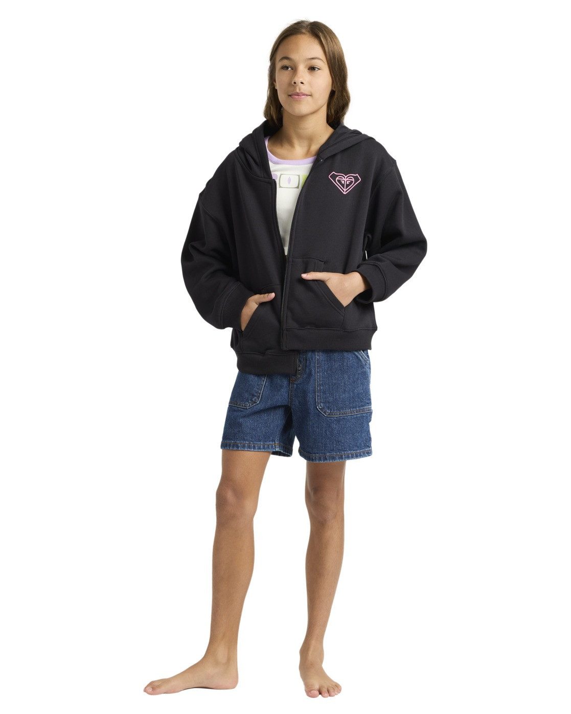 Roxy Sweatshirt Midnight Hike Brushed