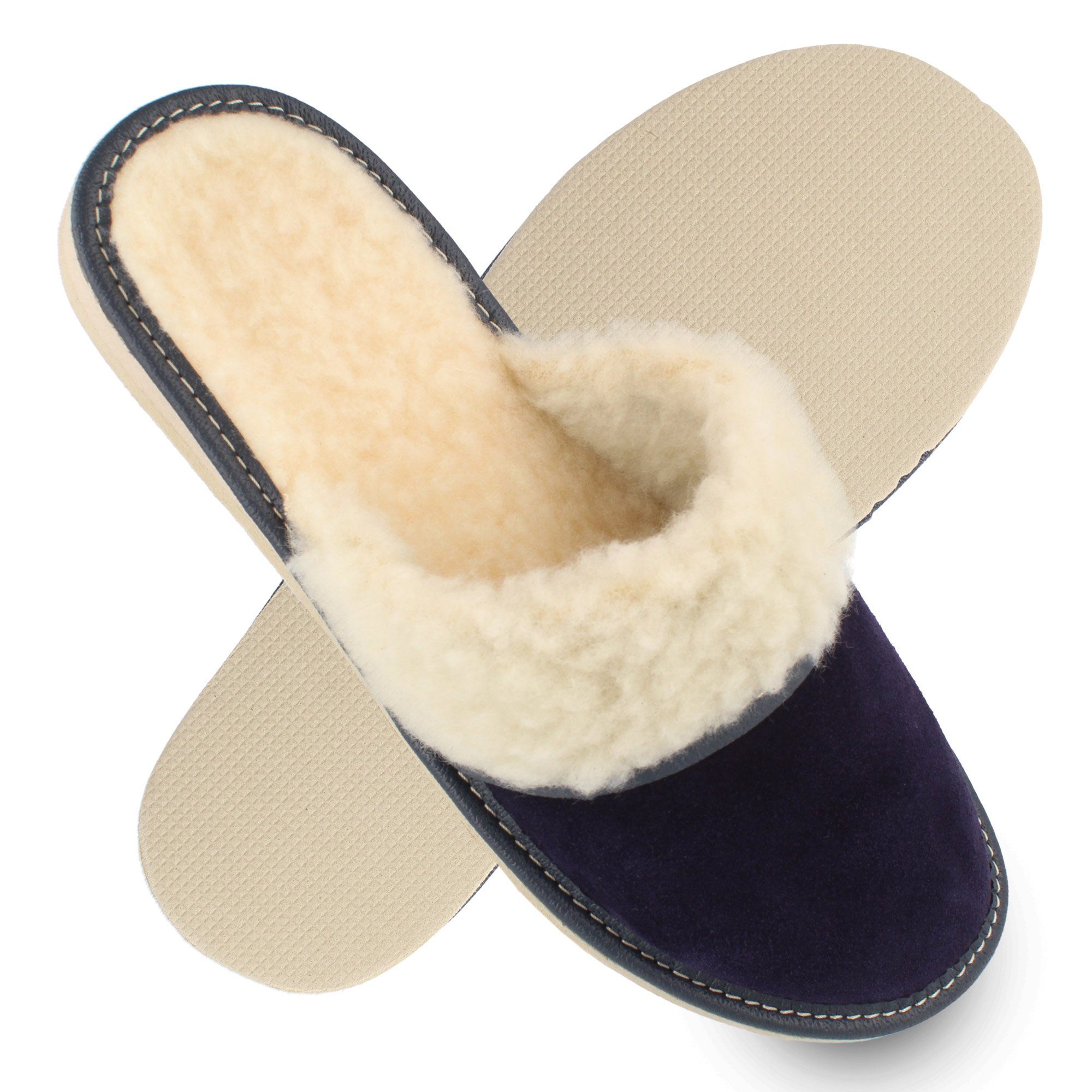 Brana Hausschuhe "Cappuccino" für Damen Hausschuh