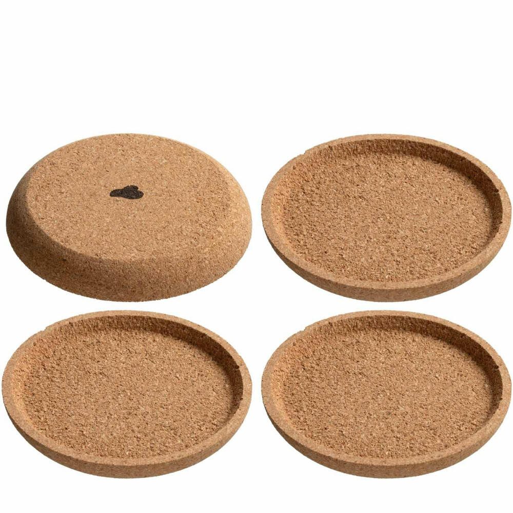 LEONARDO Getränkeuntersetzer GOCCE 4er Set Ø 9 cm