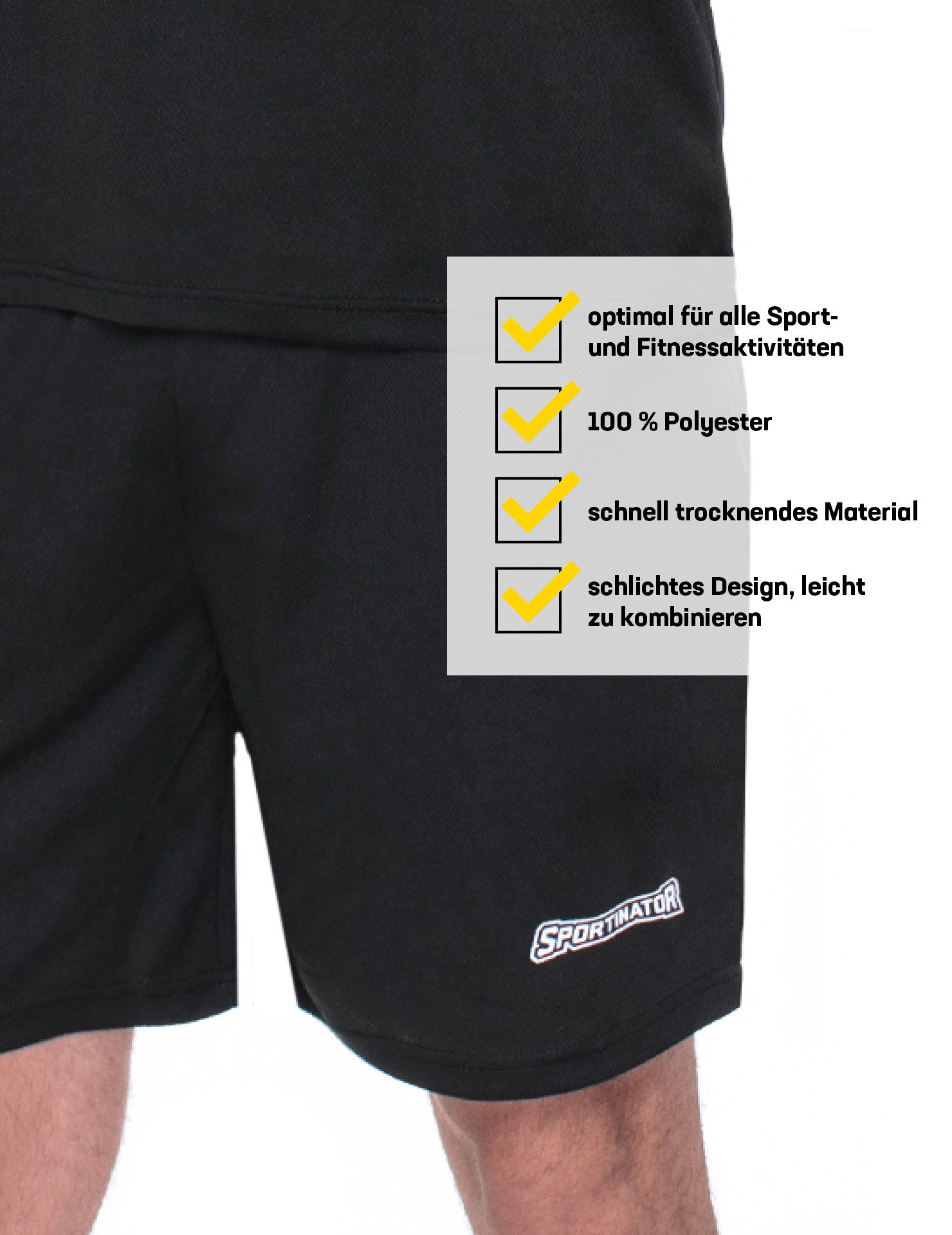 Sportinator Trainingsshorts Essentials Herren Training Shorts günstig online kaufen