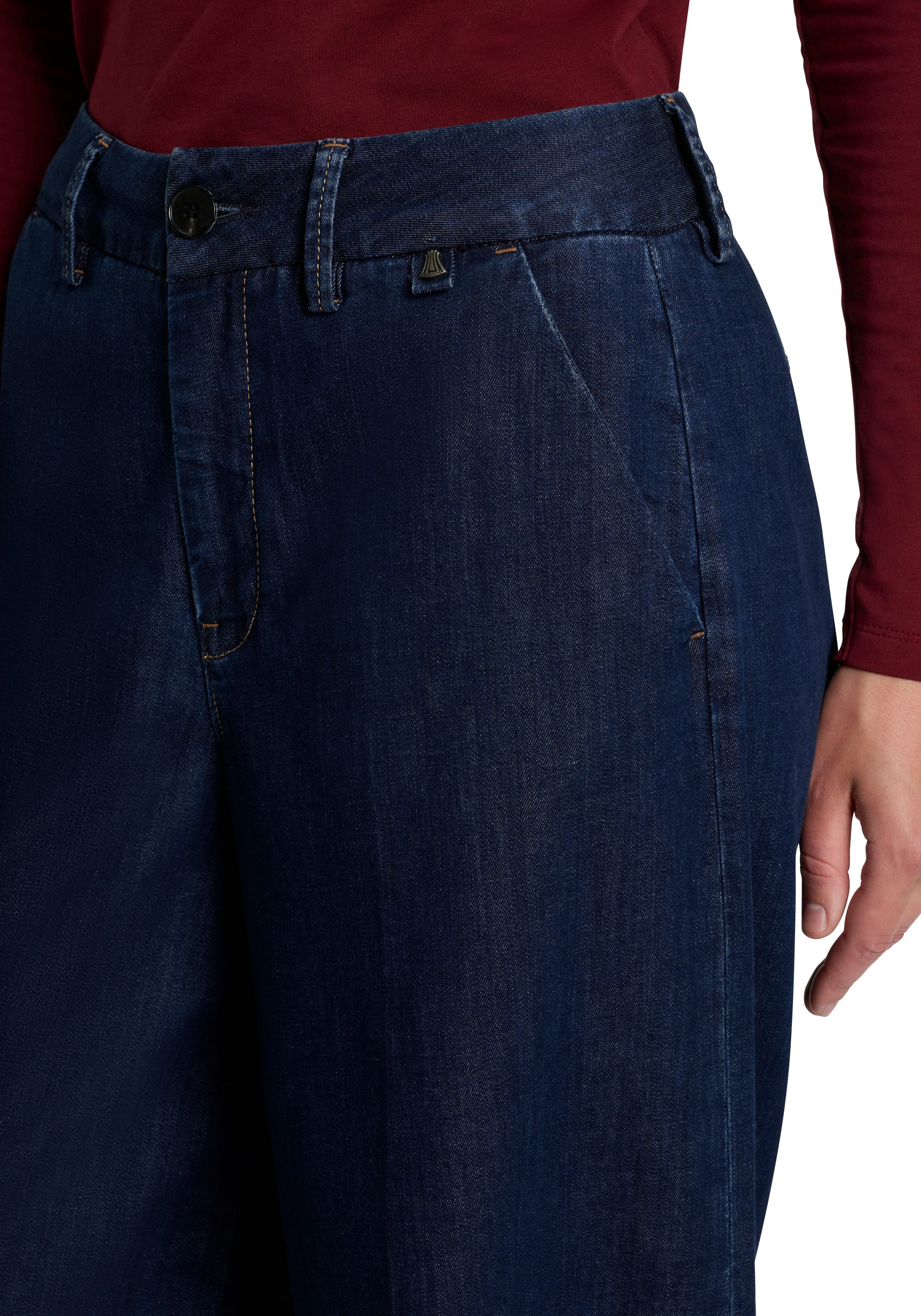Herrlicher Weite Jeans Lovely Palazzo Denim Light Palazzo