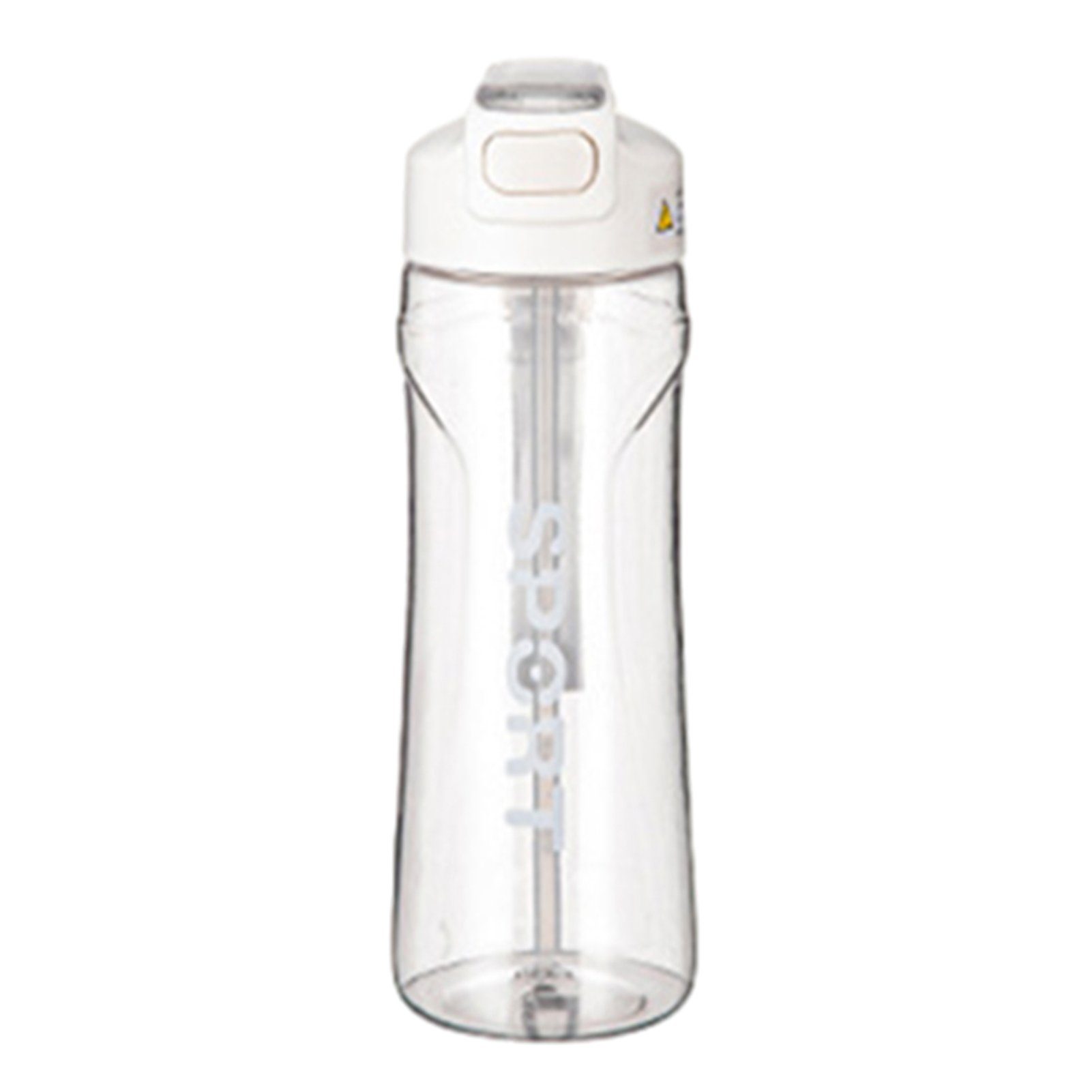 Blusmart Trinkflasche 700 Ml/800 Ml Personalisierter Stroh-Sport-Wasserbecher, Trinkflasche white 800ml