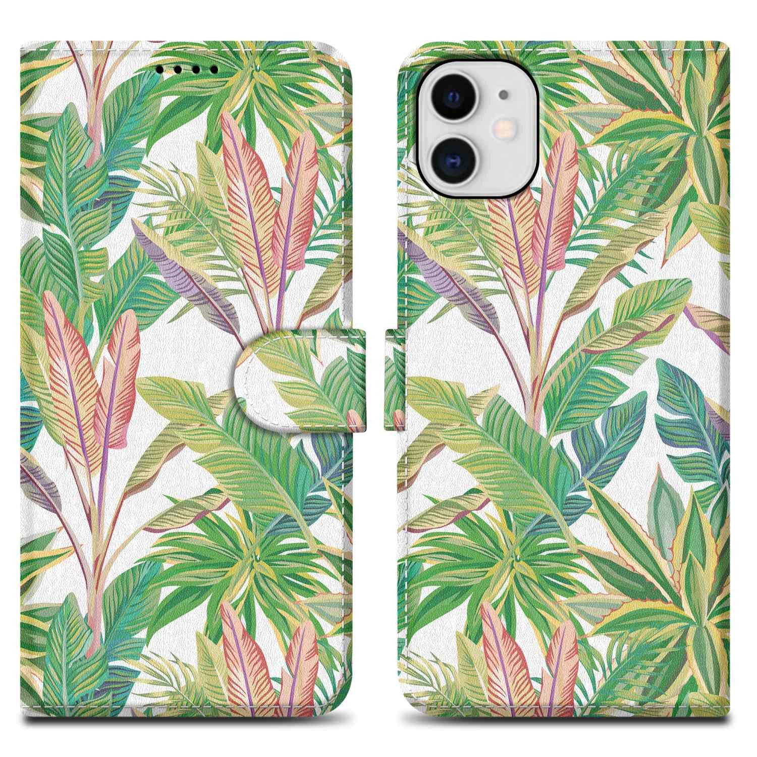 Cadorabo Handyhülle für iPhone 11 Hülle Apple iPhone 11, Handy Schutzhülle - Hülle, Standfunktion, Kartenfach, Magnetverschluss