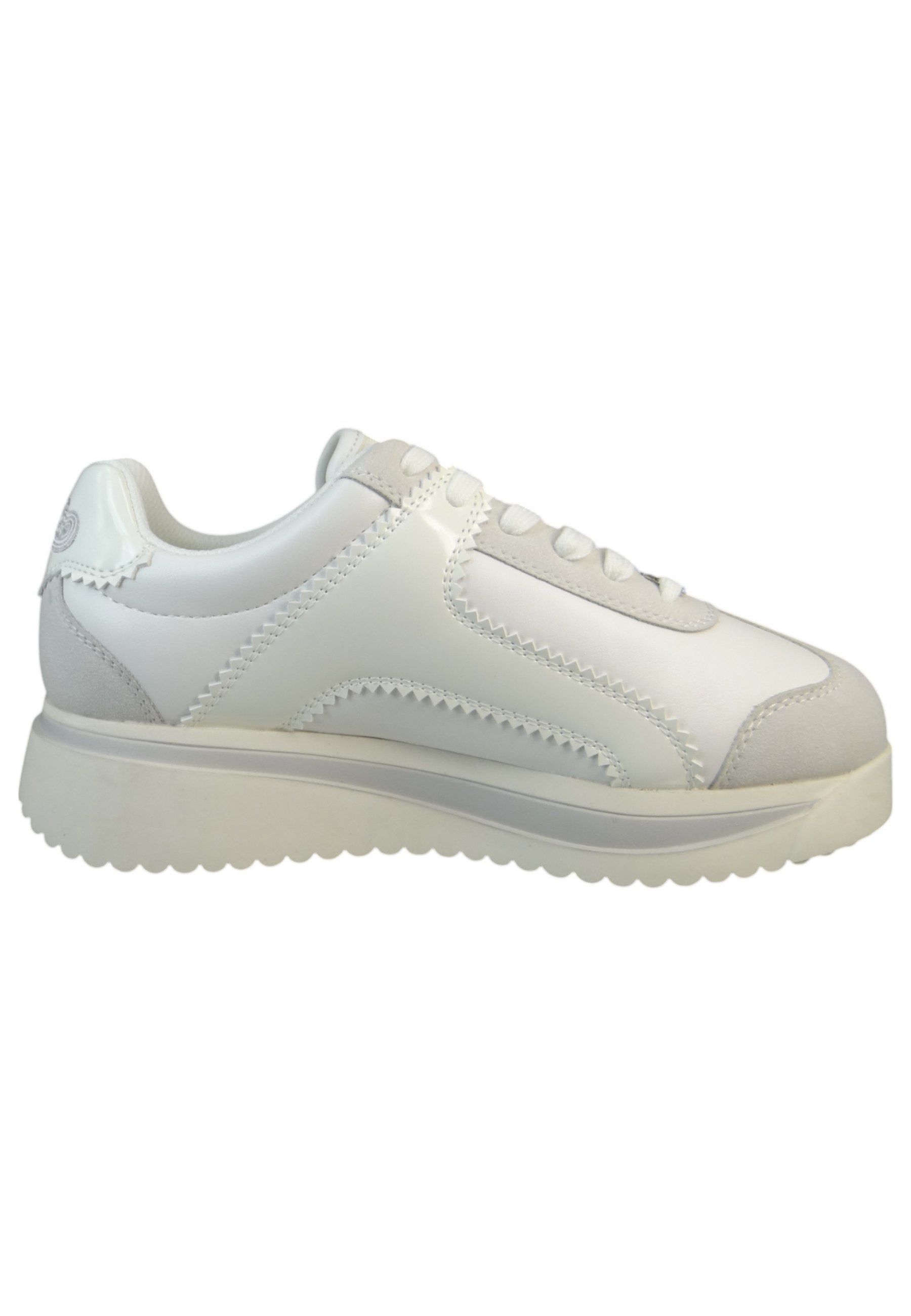 Buffalo 1636450 Malibu Low Top White/Cream Sneaker
