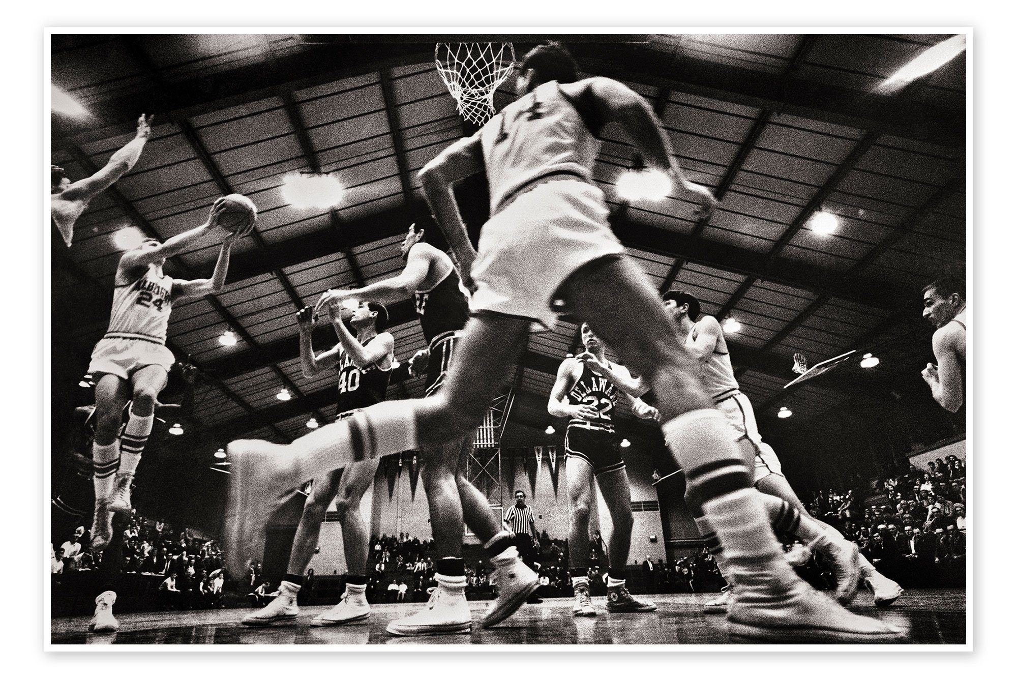 Posterlounge Poster Panoramic Images, Basketball, Fitnessraum Fotografie