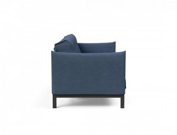 INNOVATION LIVING ™ 3-Sitzer Junus Schlafsofa, mit schmalen Armlehnen, gemütlichem klassischem Design, Umbaufunktion