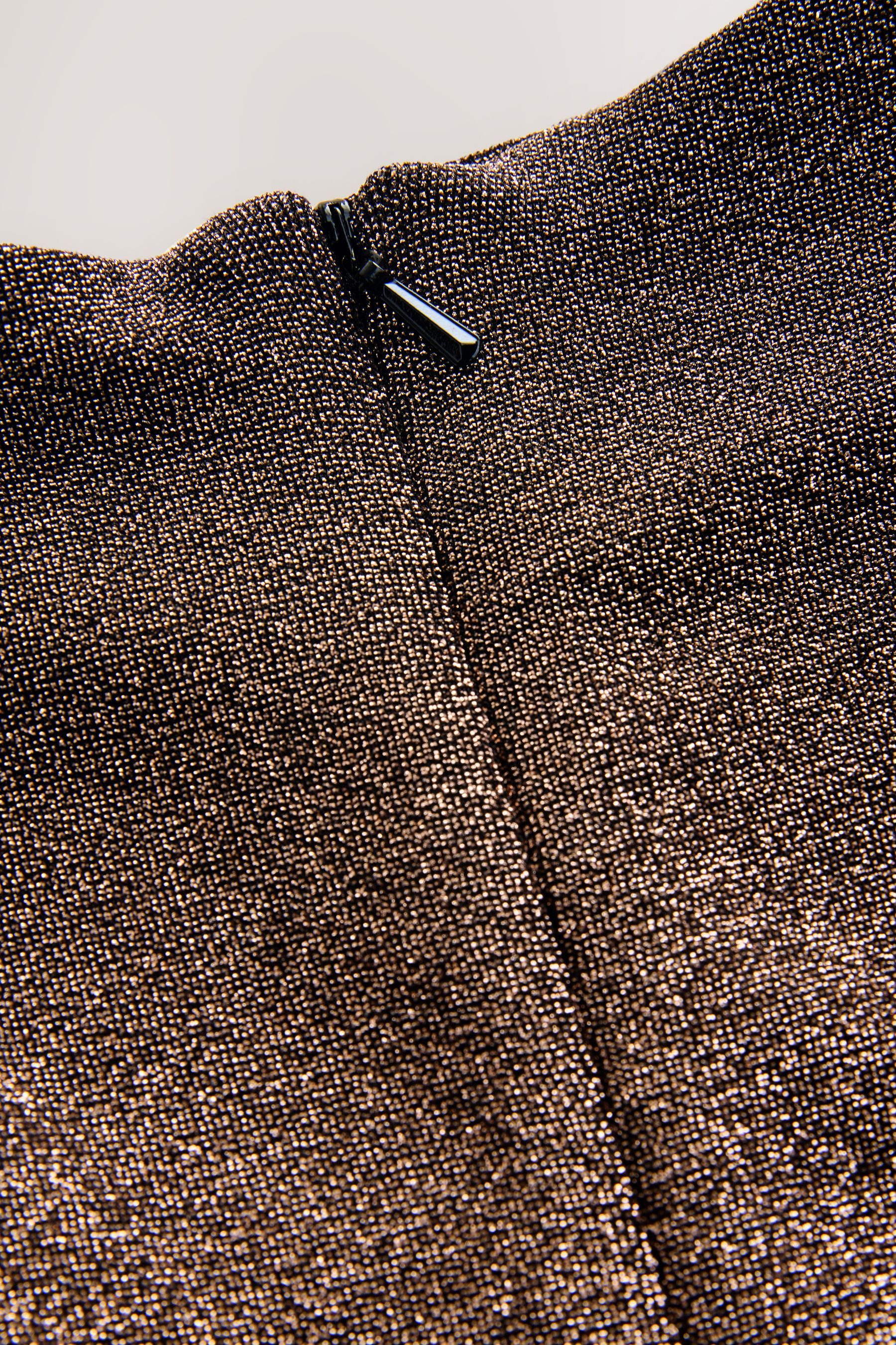 Next Blusentop Hochgeschlossenes, ärmelloses Jacquard-Oberteil (1-tlg)