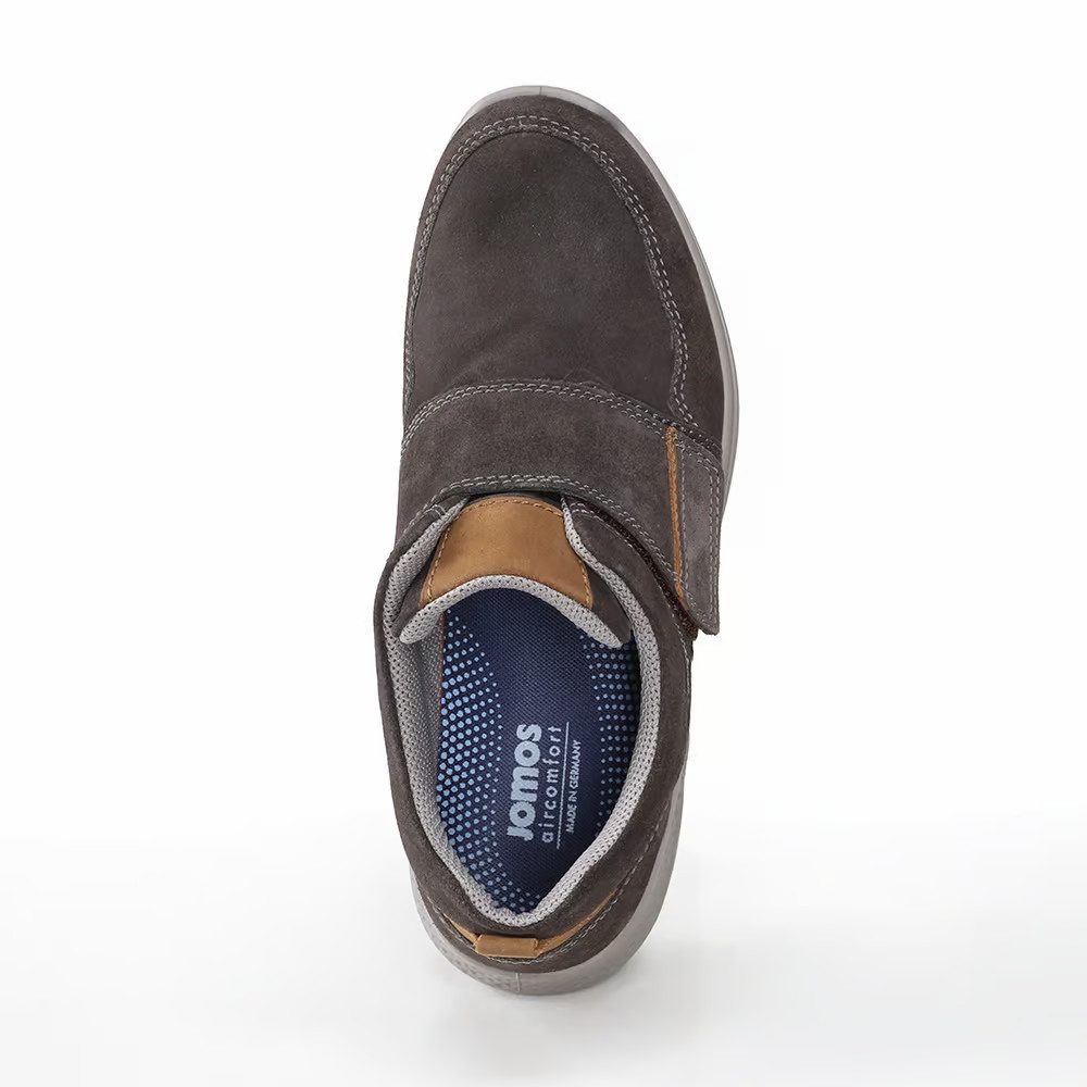 Jomos Slipper Hochwertiges Obermaterial aus weichem Veloursleder