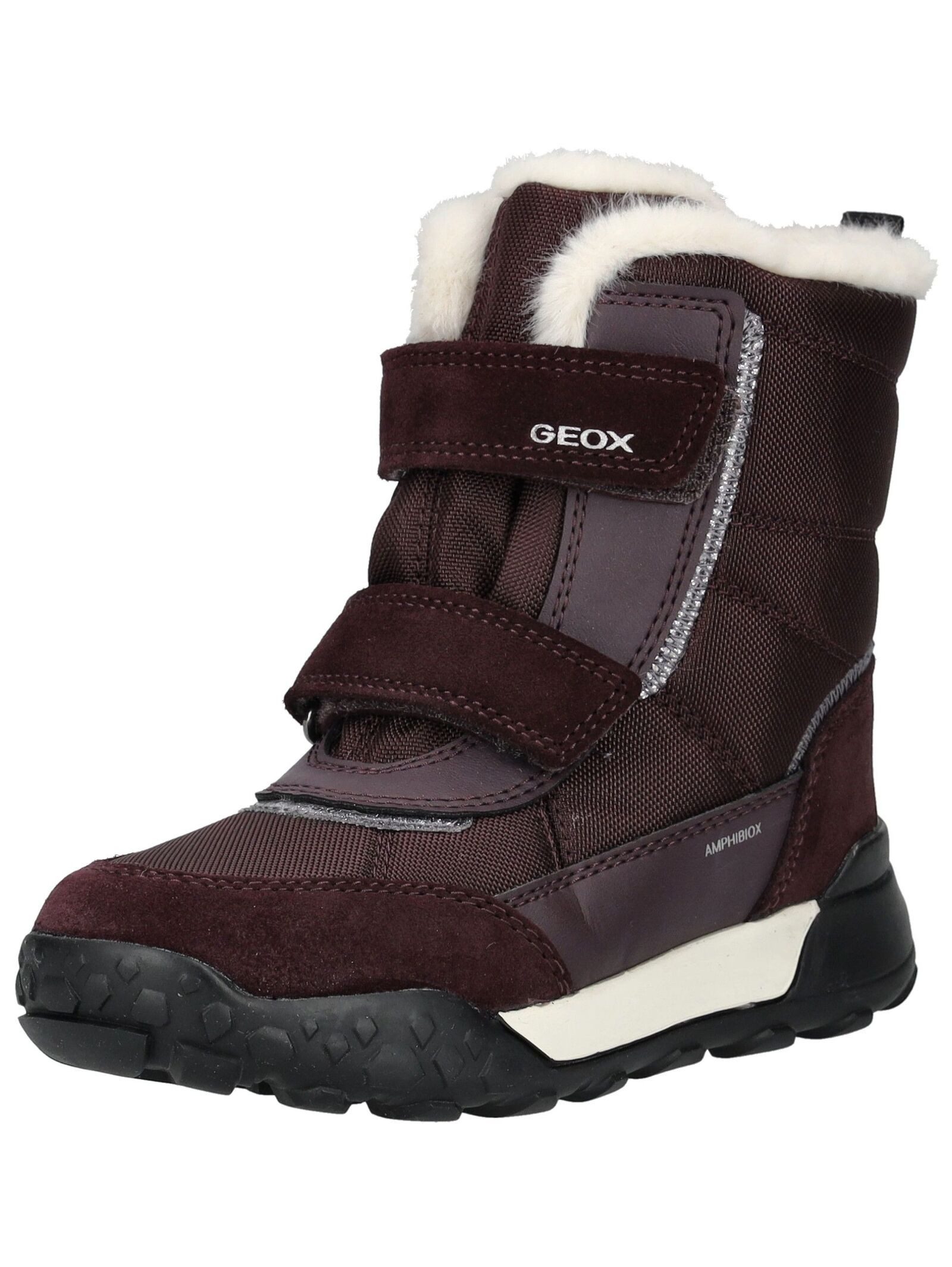 Geox Stiefel Leder/Textil . Winterstiefel