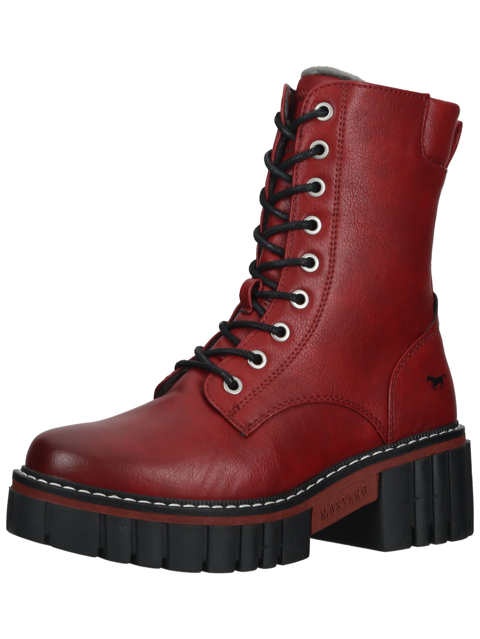 Mustang Shoes Stiefelette Lederimitat Ankleboots
