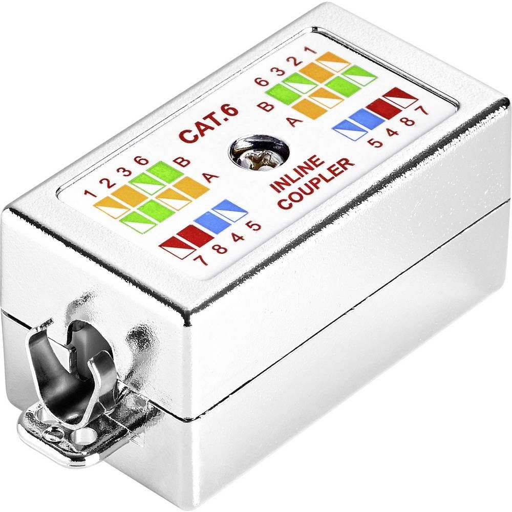 6 Netzwerk-Adapter Renkforce für Box werkzeugfrei Connection CAT