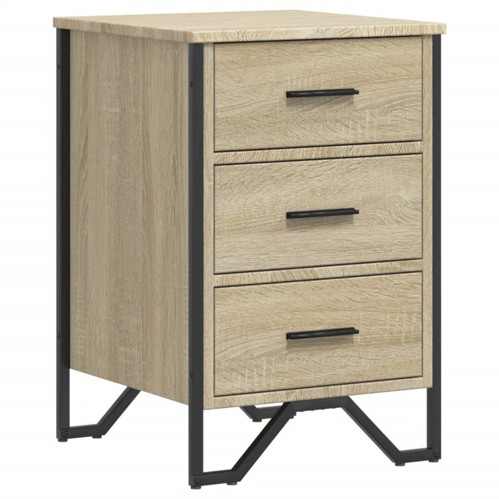 vidaXL Nachttisch Nachttisch Sonoma-Eiche 40x41x60 cm günstig online kaufen
