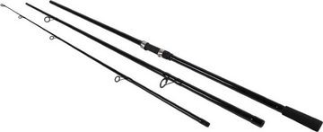 Fish-XPro Karpfenrute XXL Karpfenset "Carp Improve Pro" Set mit 3 Angelruten, (Karpfen Angeln Komplett-Set), Freilaufrollen, Bissanzeiger, Rod Pod und Tasche für 3 Ruten